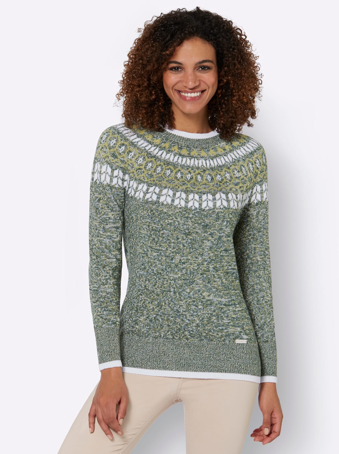 Casual Looks Norwegerpullover »Pullover«