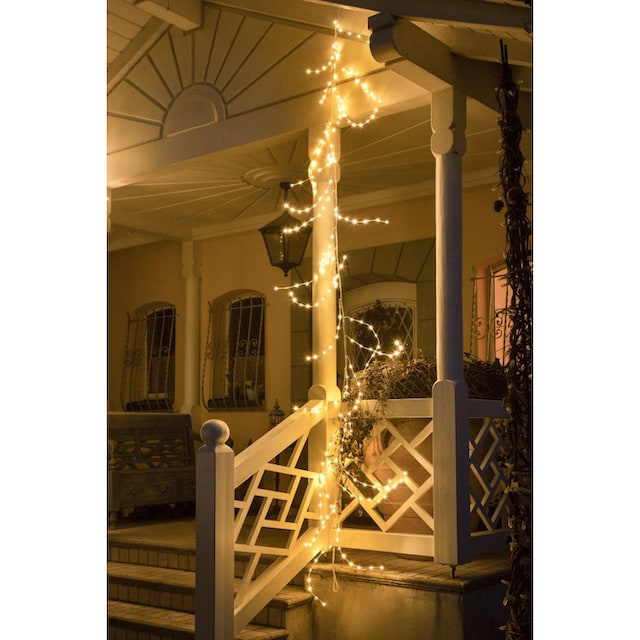 KONSTSMIDE LED-Lichterkette »Weihnachtsdeko aussen«, variabel als  Lichterkranz/Lichtergirlande, weiß, 240 warm weiße Dioden auf Raten  bestellen