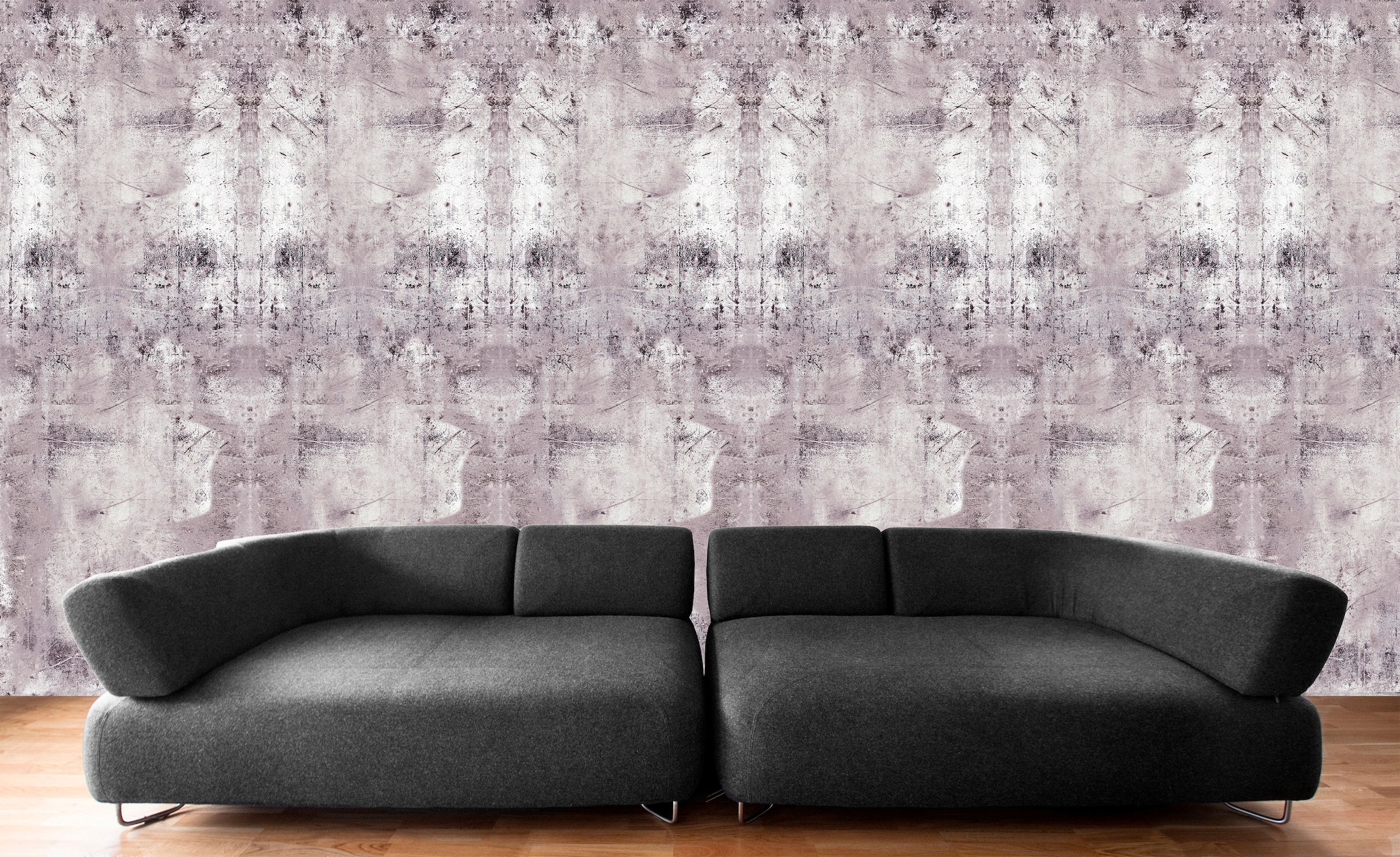 queence Vinyltapete »Rioncaing«, bedruckt-clean-unifarben-minimalistisch-Abriebeffekte-Steinoptik, 90x250cm, selbstklebend, kinderleichte Anbringung, Sticker