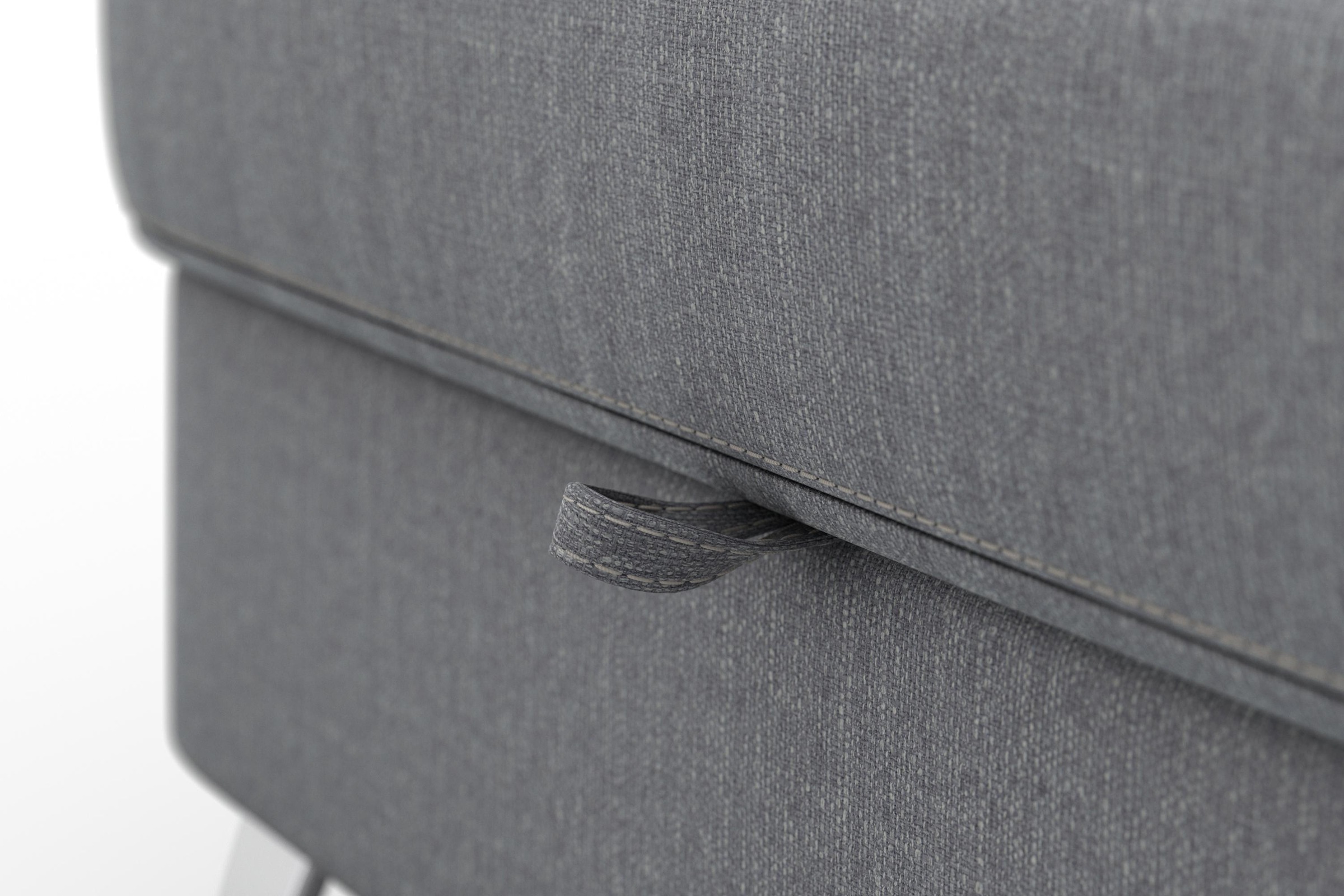 sit&more Ecksofa »Vincenzo L-Form«, inklusive Kopfteilverstellung, wahlweise mit Bettfunktion, Bettkasten