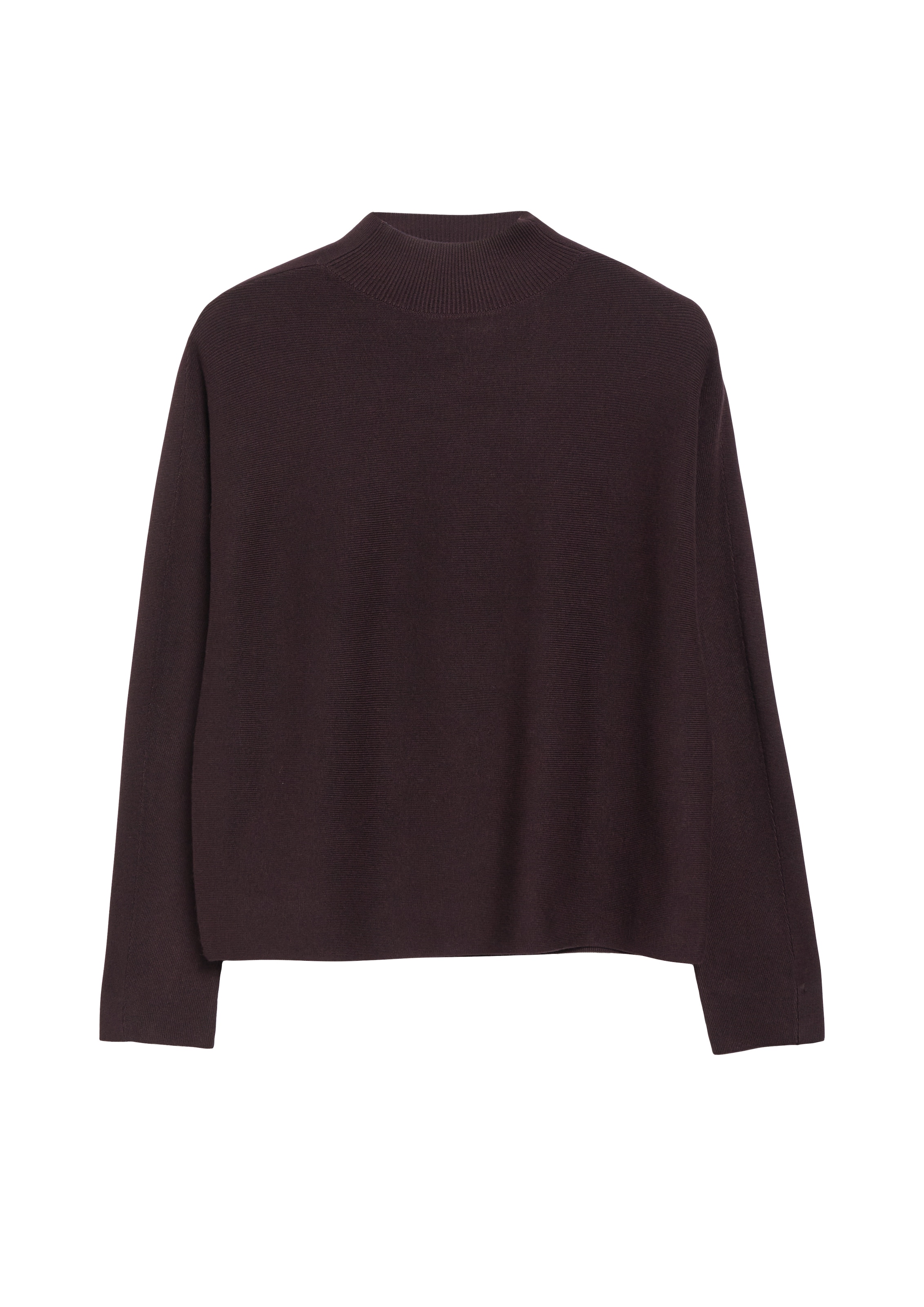 Comma Strickpullover mit Stehkragen / Viskose