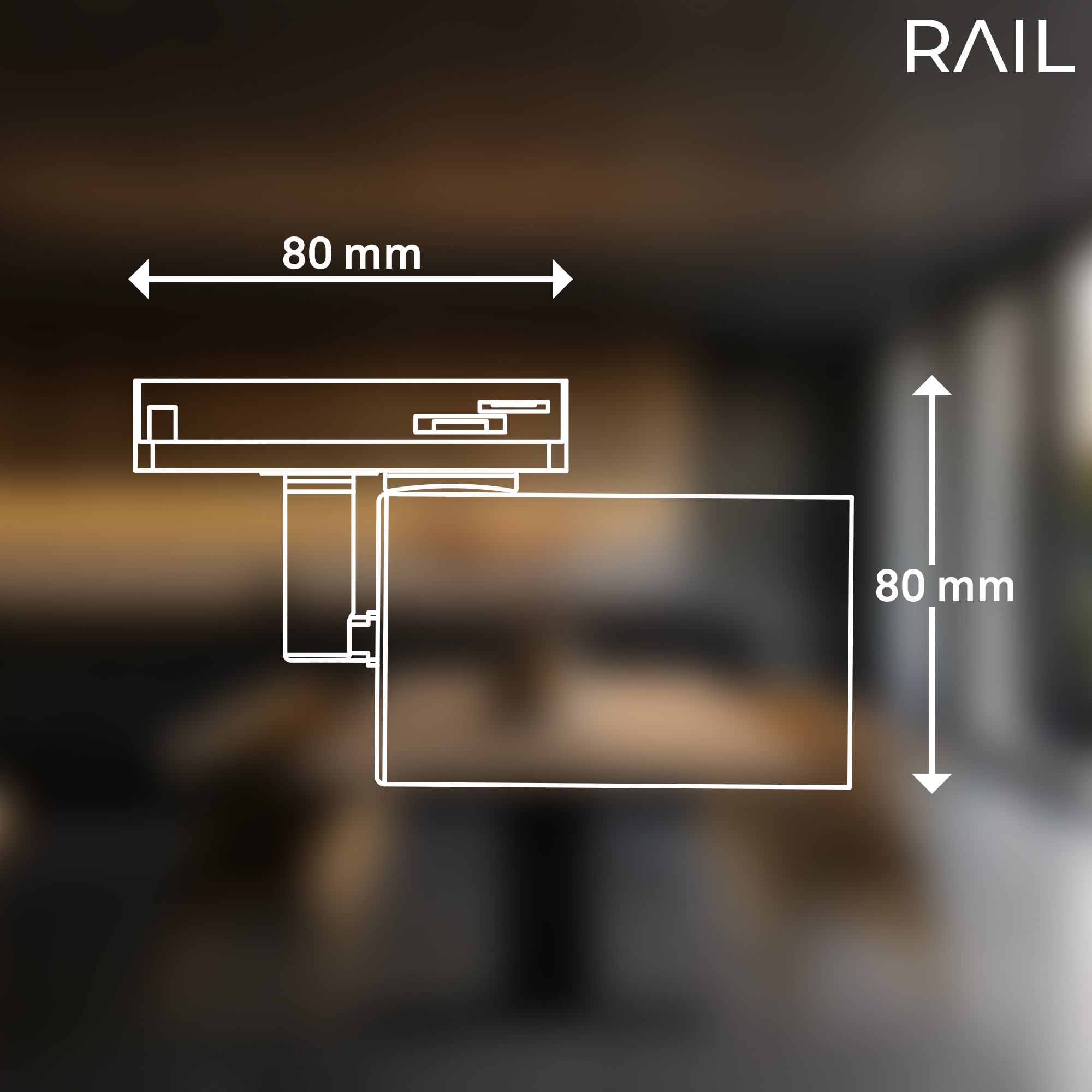Briloner Leuchten Schienensystem-Leuchten »RAIL« GU10 1 Stk. Spotlight 138mm Weiß max.9W Schienensystem Rail Wohnzimmer Büro Küche