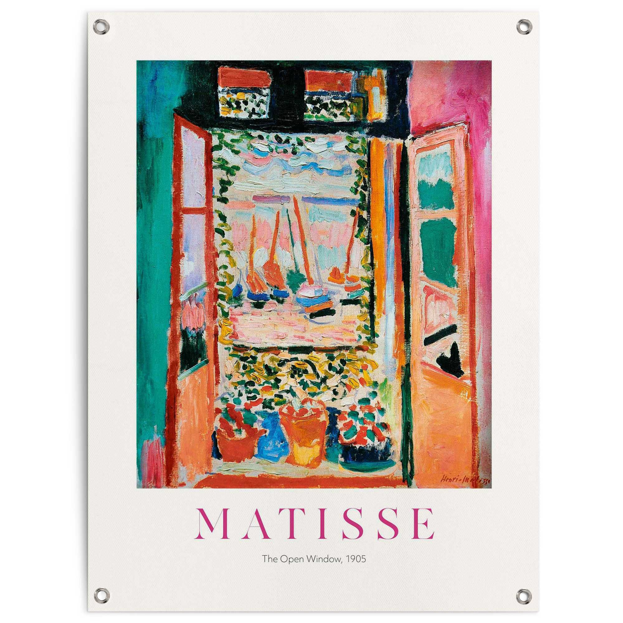 Reinders! Poster Window«, »Henri Outdoor auf für bestellen Raten Matisse oder Balkon Garten