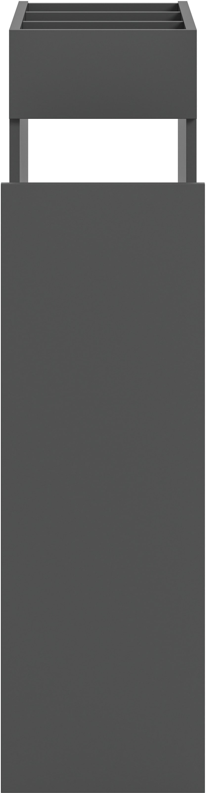 welltime Anbauregal »FALAS, TOPSELLER!, Höhe 101cm, Apothekerauszug, 3 offene Ablagefächer« in verschiedenen Farben erhältlich, 1 Stk. tlg. Anstellregal, Regal, Schrank, Badzimmerschrank, Minischrank, Organizer