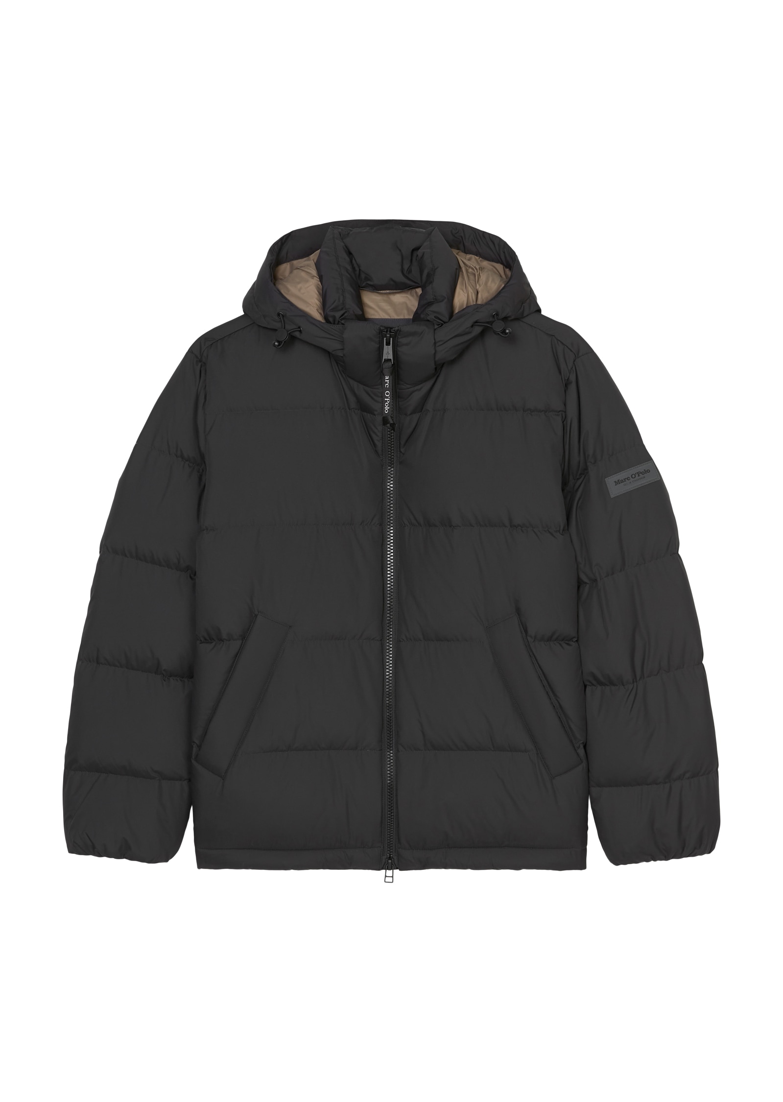 Marc O'Polo Winterjacke, mit Kapuze, mit Kapuze und vielen Details