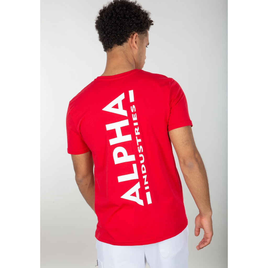Alpha Industries T-Shirt »ALPHA INDUSTRIES Men - T-Shirts Backprint T«