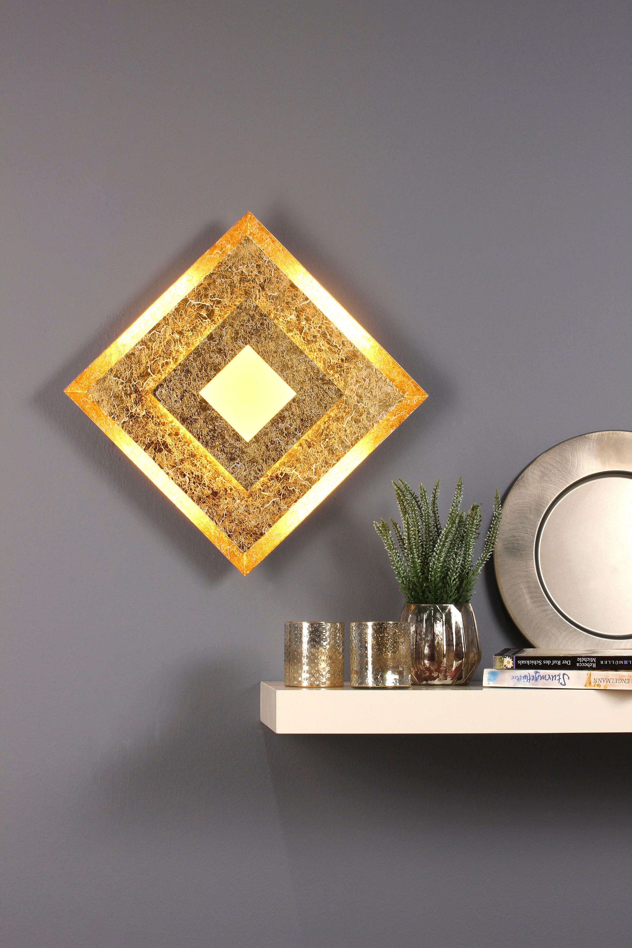 ECO-LIGHT LED Wandleuchte »Window 9021 S GO«, Leuchtmittel LED-Modul | LED fest integriert