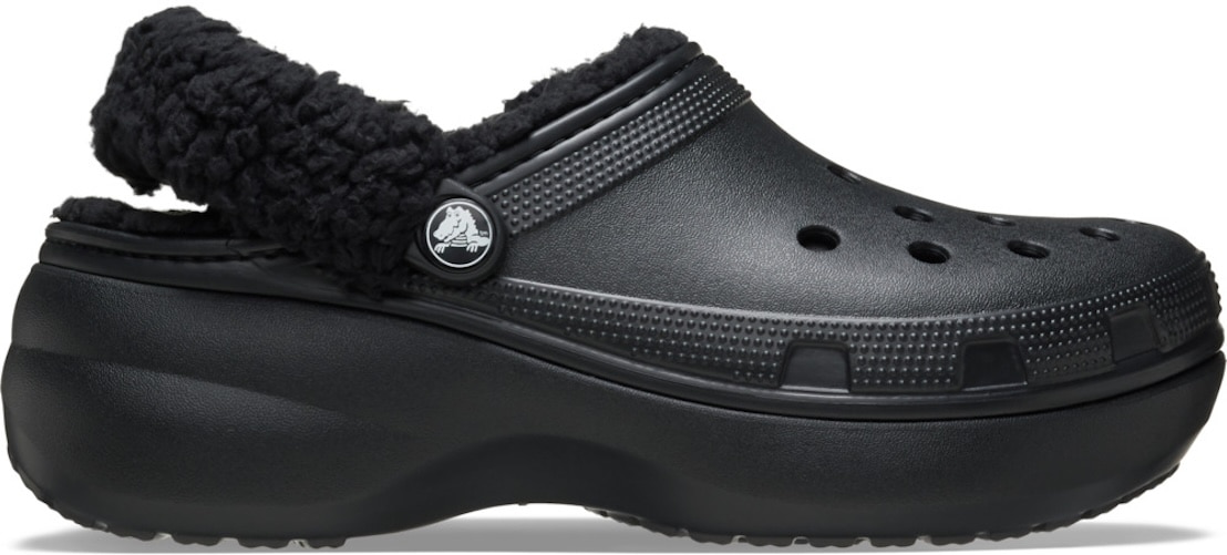 Crocs Clog »Lined Fuzz Strap«  Schlupfschuh, Hausschuh mit rutschhemmender Laufsohle