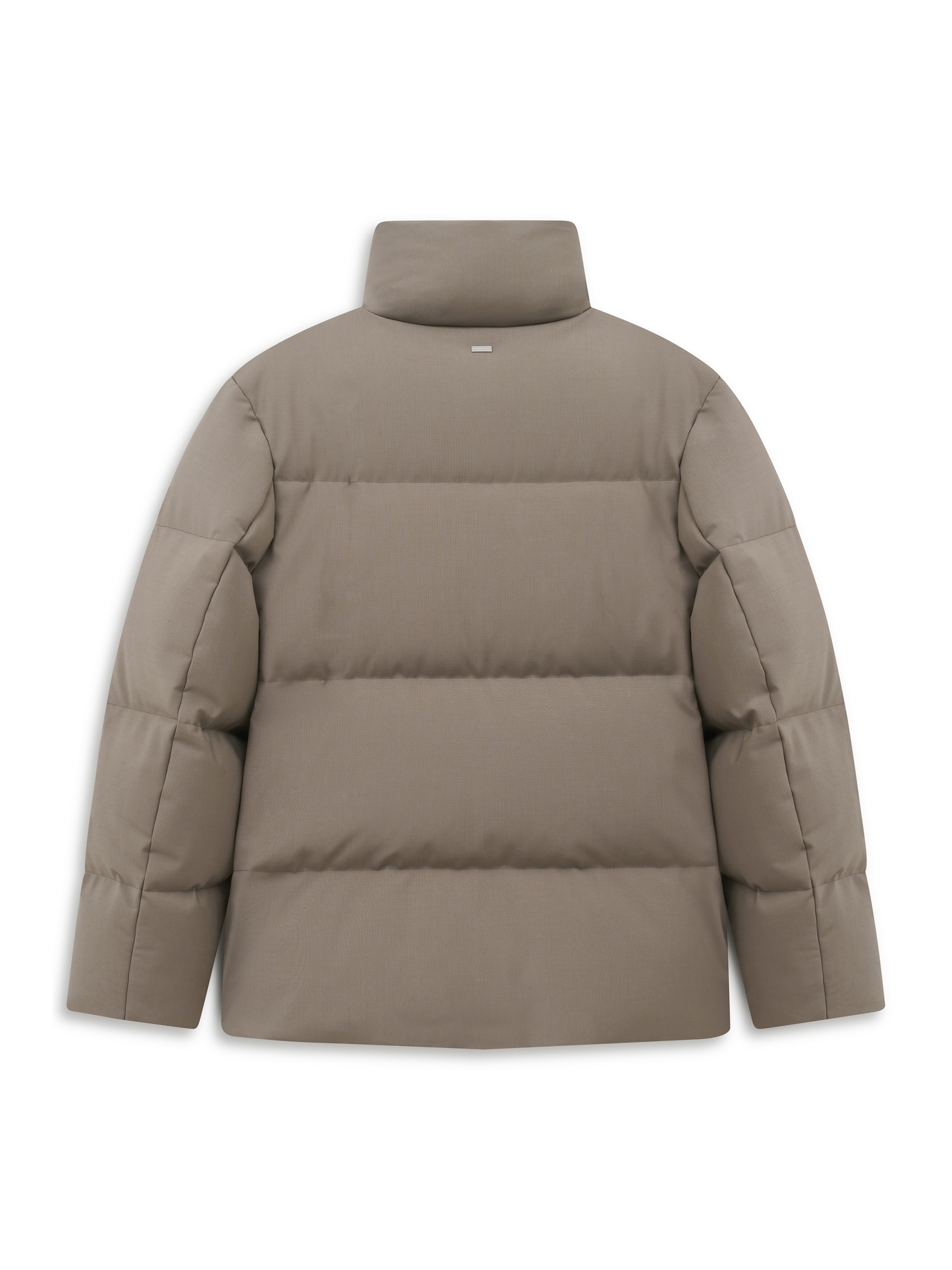 bugatti Parka »Regular Fit« ohne Kapuze Daune Stehkragen Schal inklusive