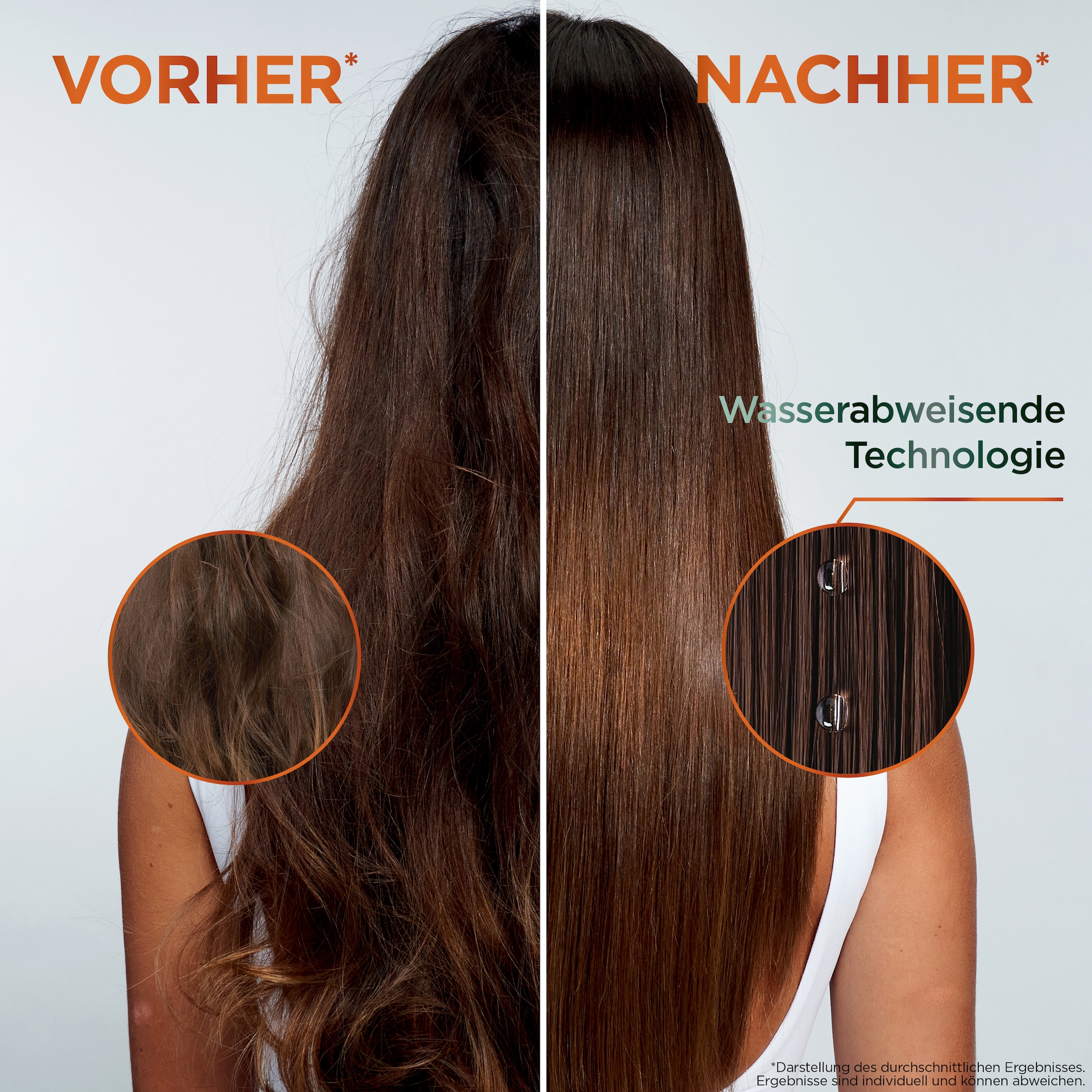 GARNIER Haarspülung »Garnier Fructis Keratin Sleek Spülung«, (Packung, 6 tlg.)