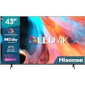 Hisense QLED-Fernseher »43E77HQ«, 109 cm/43 Zoll, 4K Ultra HD, Smart-TV, HDR10, HDR10+ decoding, HLG, 60Hz Panel, Alexa Built-in, VIDAA Voice