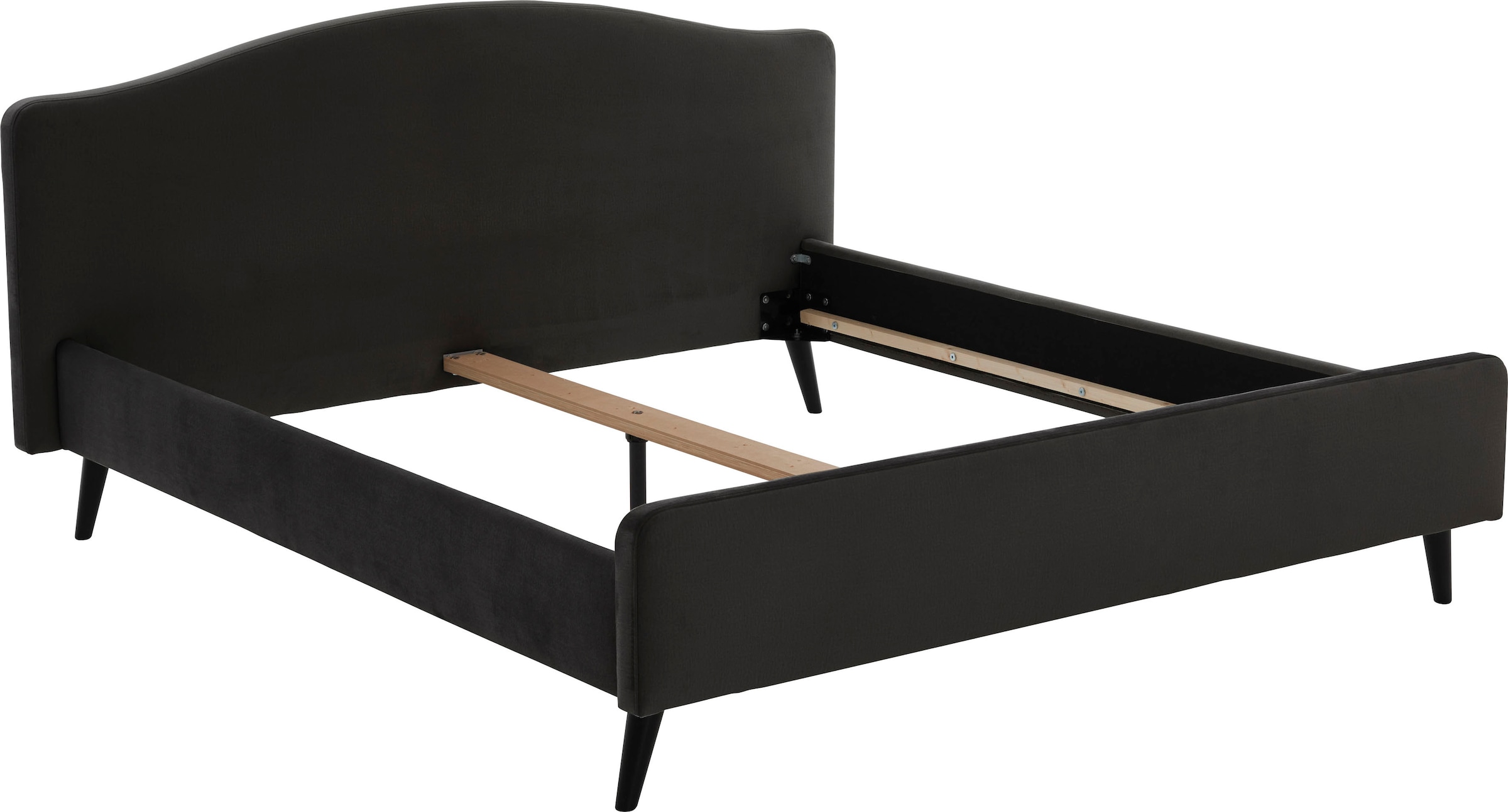 ATLANTIC home collection Polsterbett »Tamiga«, mit Massivholzfüße auf