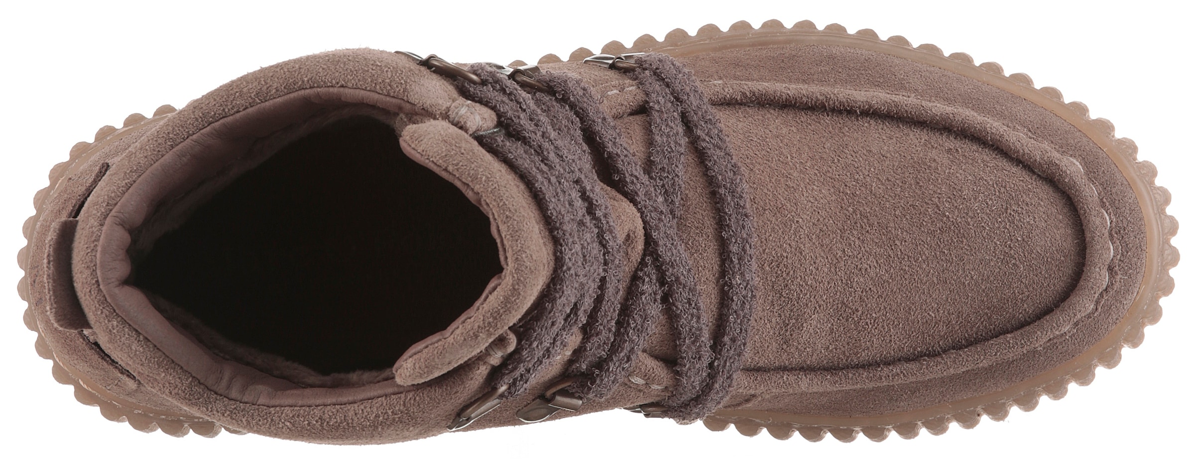 Marc O'Polo Schnürboots »BIANCA«  Plateauboots, Keilstiefelette, High Top Sneaker mit Memory Foam