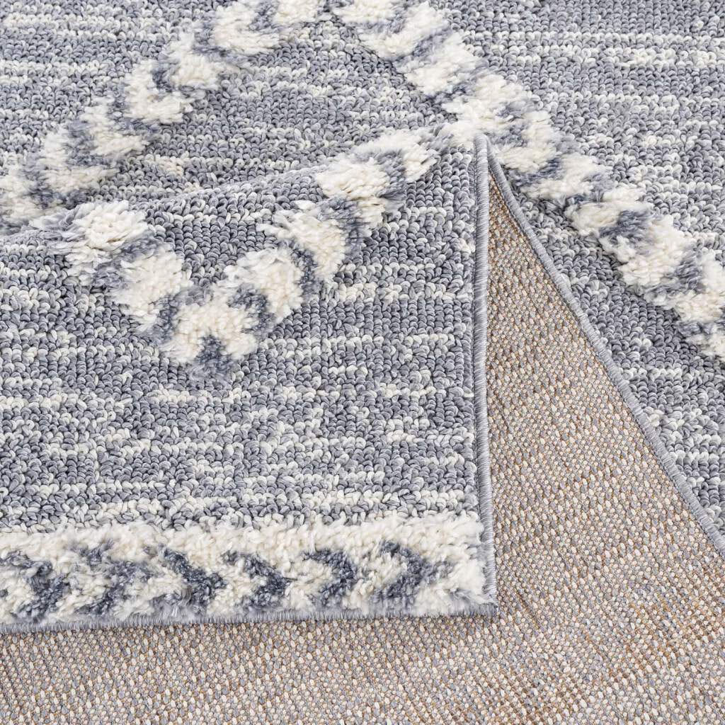 Carpet City Hochflor-Teppich »Focus 3022«, rechteckig, 20 mm Höhe, Läufer, Boho, Hochtief-Muster/ 3D-Effekt, für Wohnzimmer, Schlafzimmer