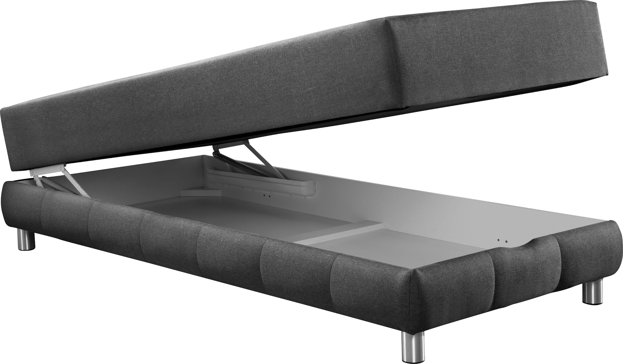 Home affaire Boxspringbett »Vaasa« für Dachschrägen geeignet, inkl. Bettkasten und Topper