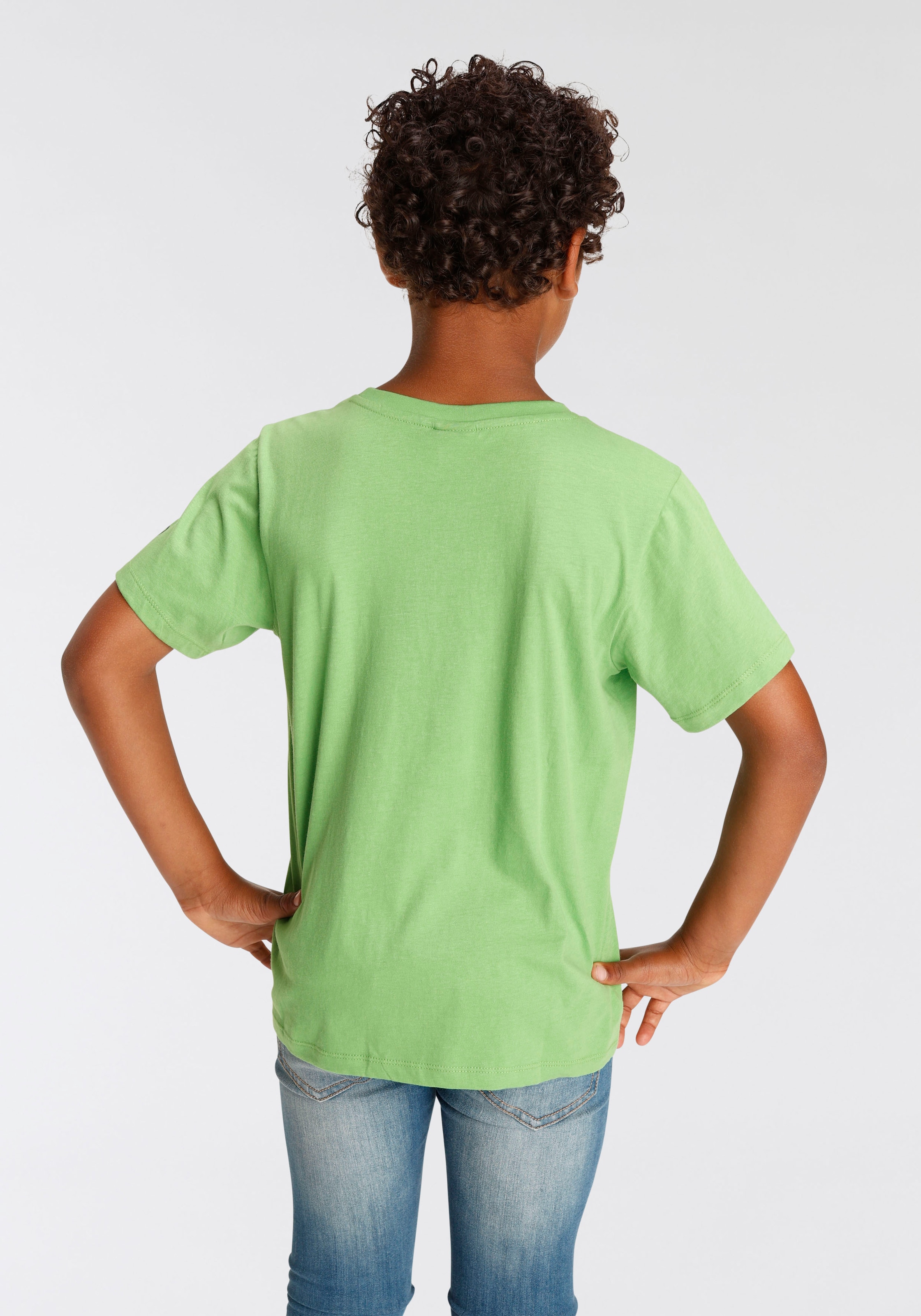 »TOMORROW IS T-Shirt bei KIDSWORLD TOO LATE«, Spruch