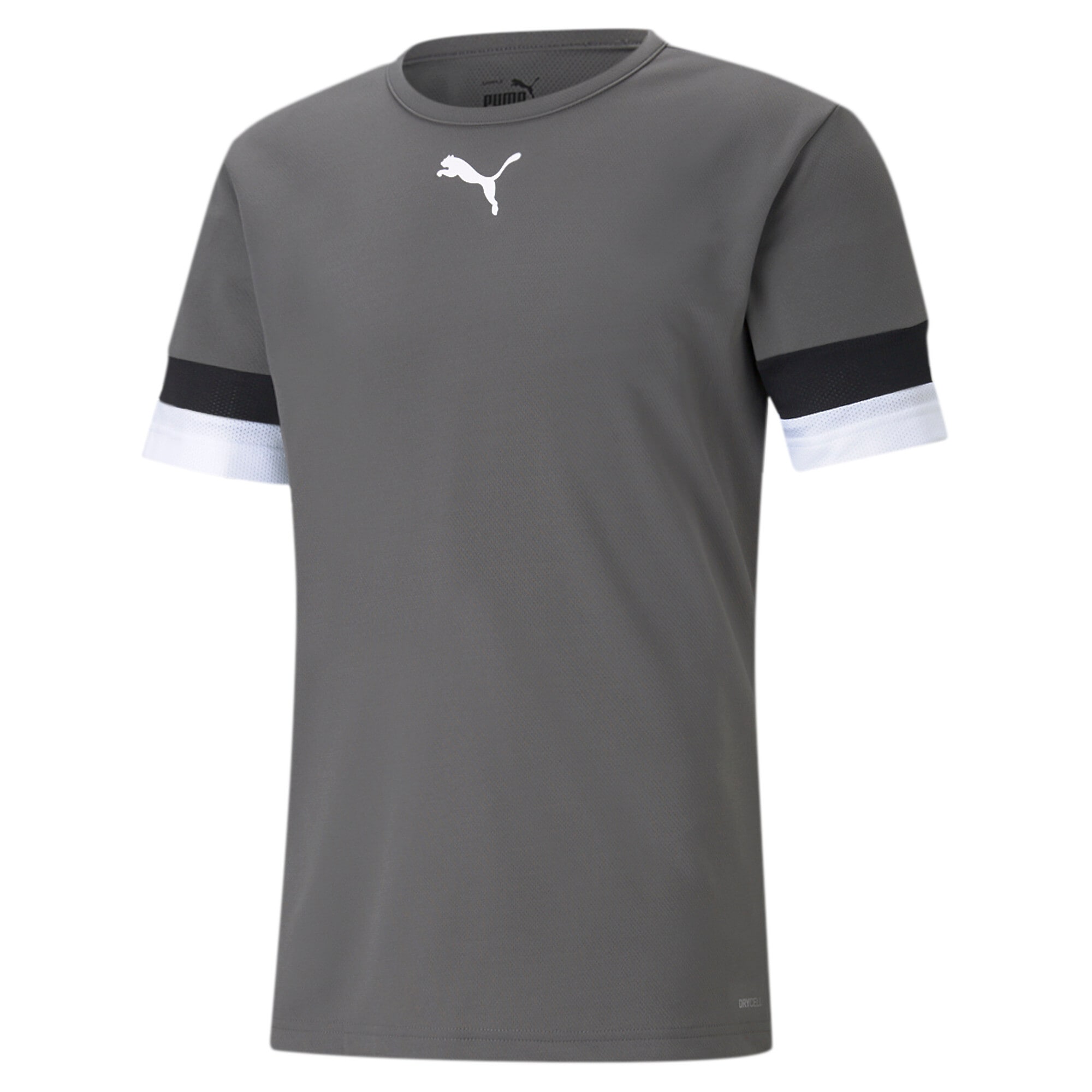 PUMA Fußballtrikot »TEAMRISE JERSEY« Regular Fit, mit Rundhalsausschnitt, mit Mesh-Details an den Ärmeln