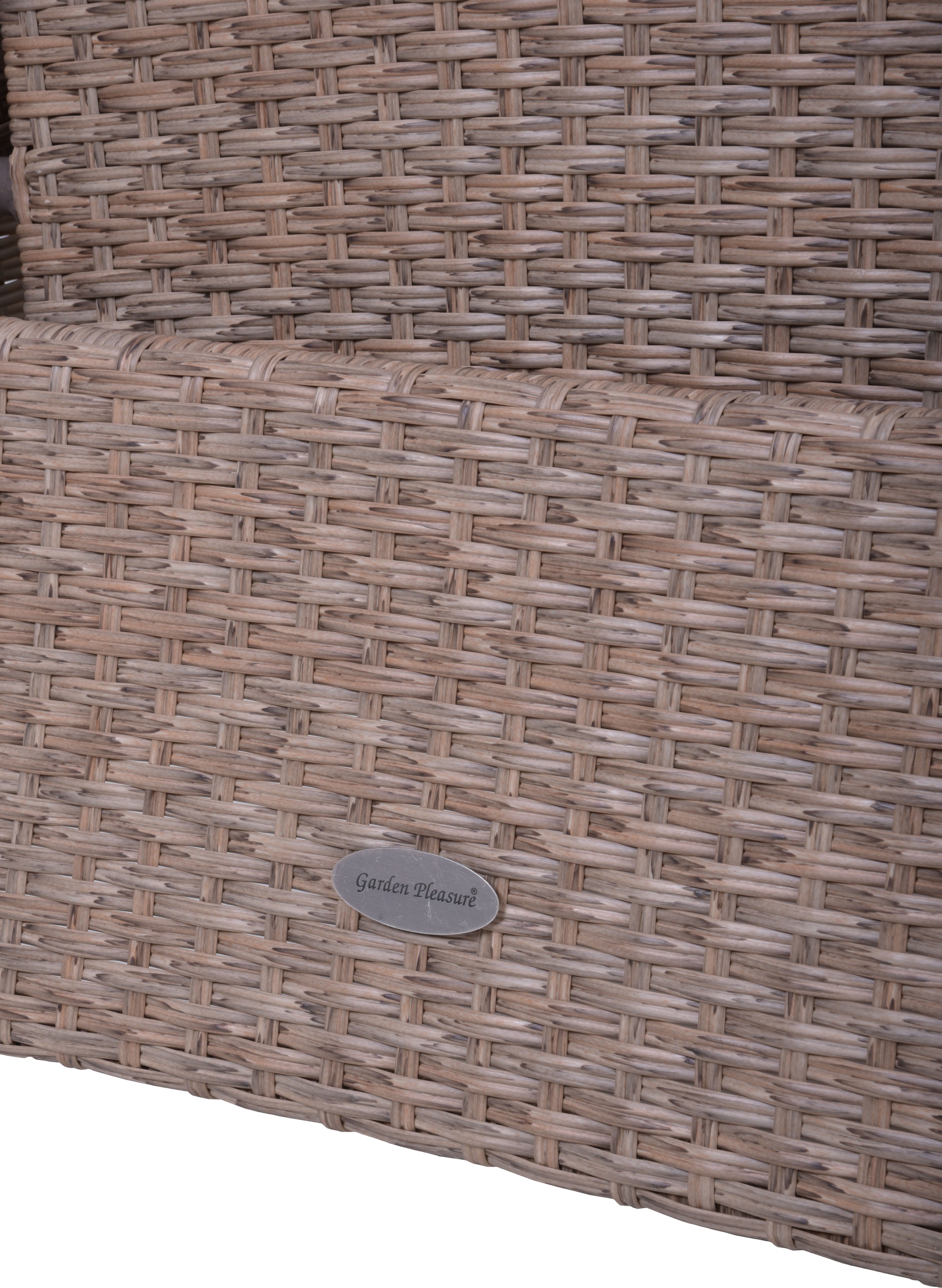 Garden Pleasure Garten-Essgruppe », Tischgruppe »BRAGA Set 03« , weidenbraun« Set, 5 Stk. tlg. 4 Sessel, mit Gasfedern, Tisch LxB: 180x90 cm, inkl Auflagen