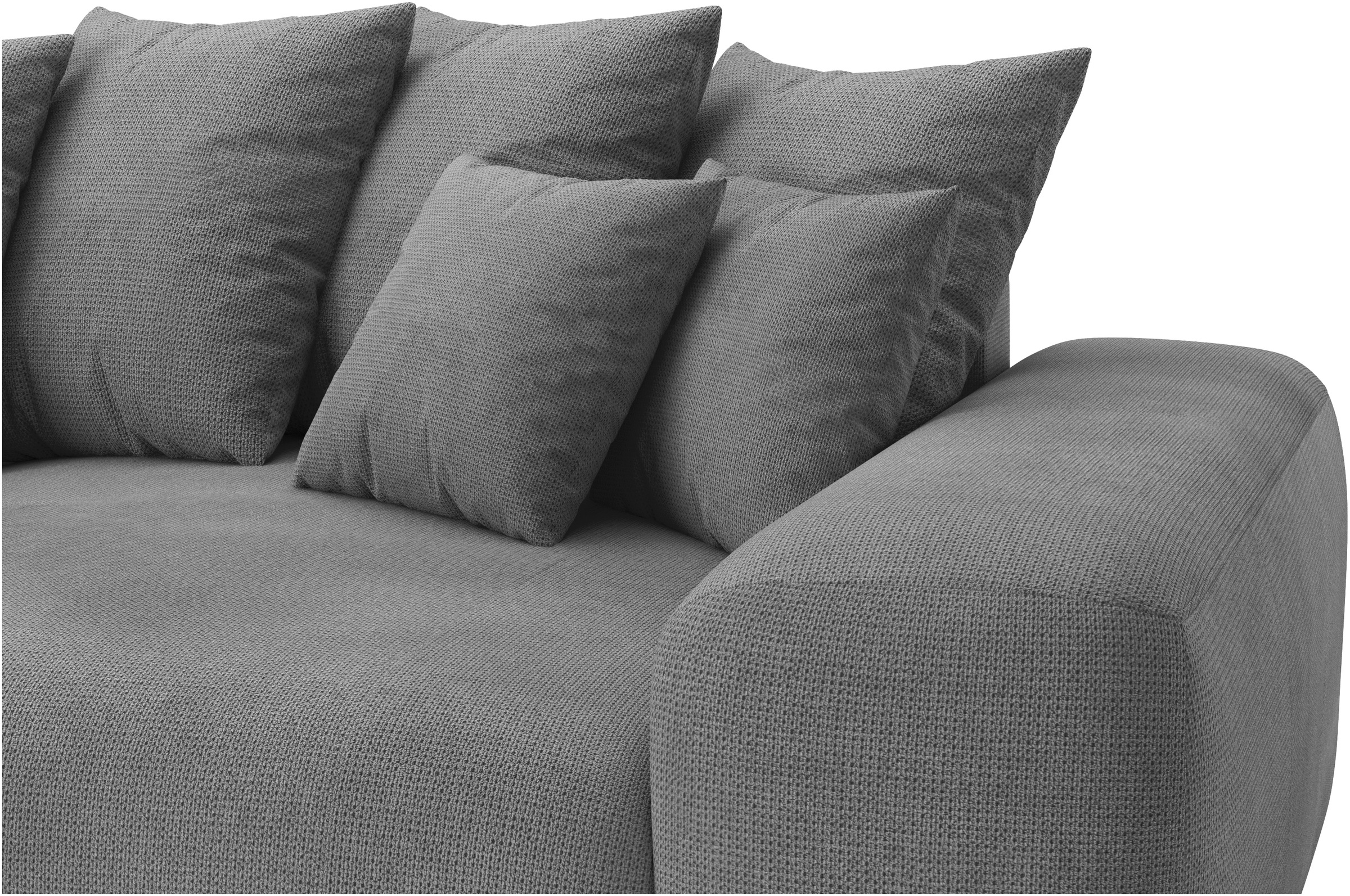 Mr. Couch Polsterecke »Sundance, L-Form«, Dauerschläfer mit Bett, Bettkasten, bis 140 kg belastbar