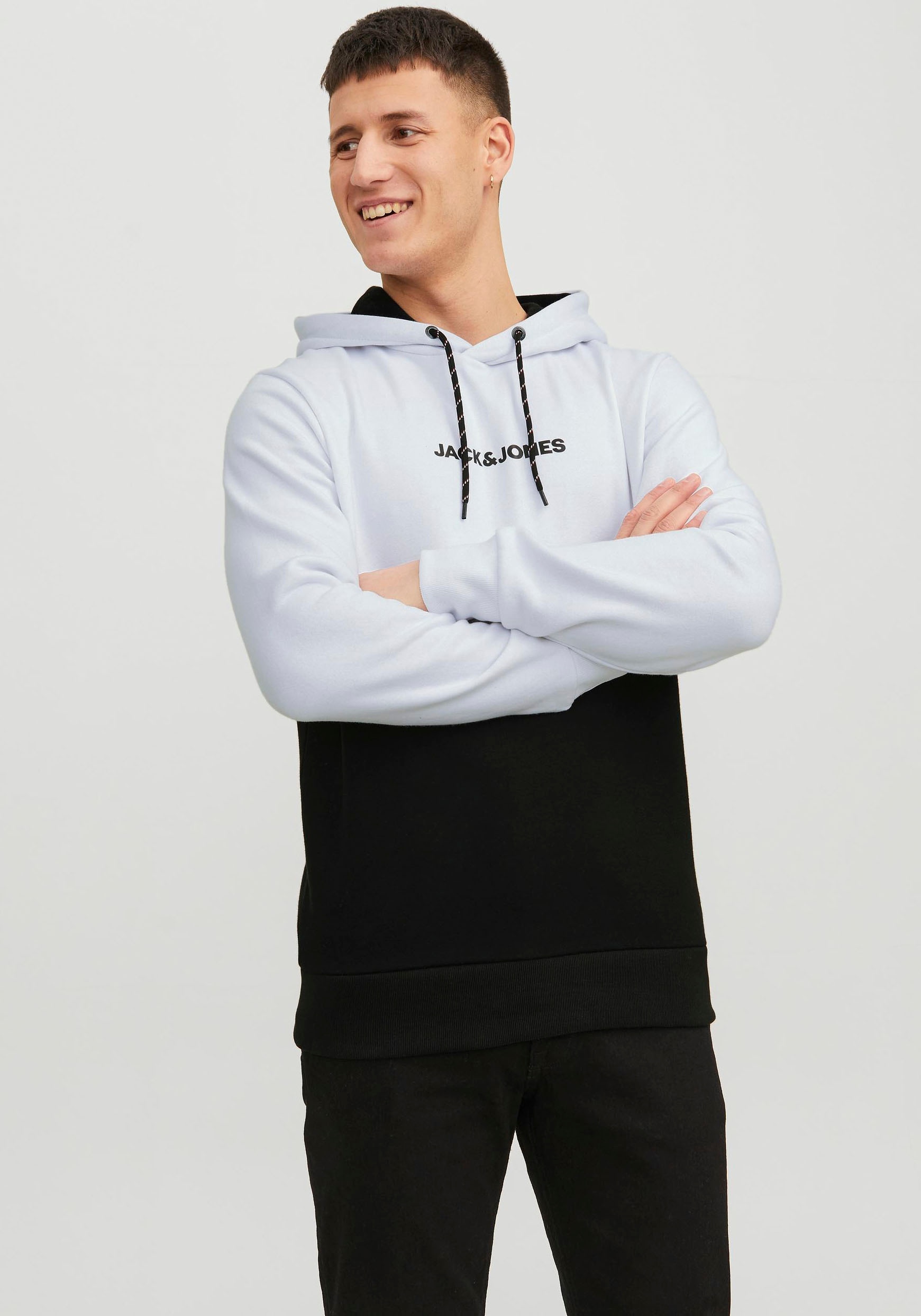 Kapuzensweatshirt »JJEREID BLOCKING SWEAT HOOD NOOS«