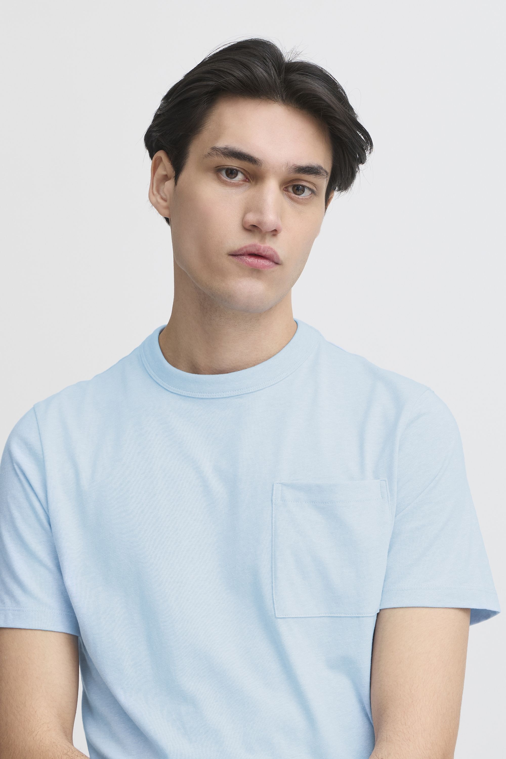 Casual Friday T-Shirt »T-Shirt CFJASPER mélange tee with chest pocket«