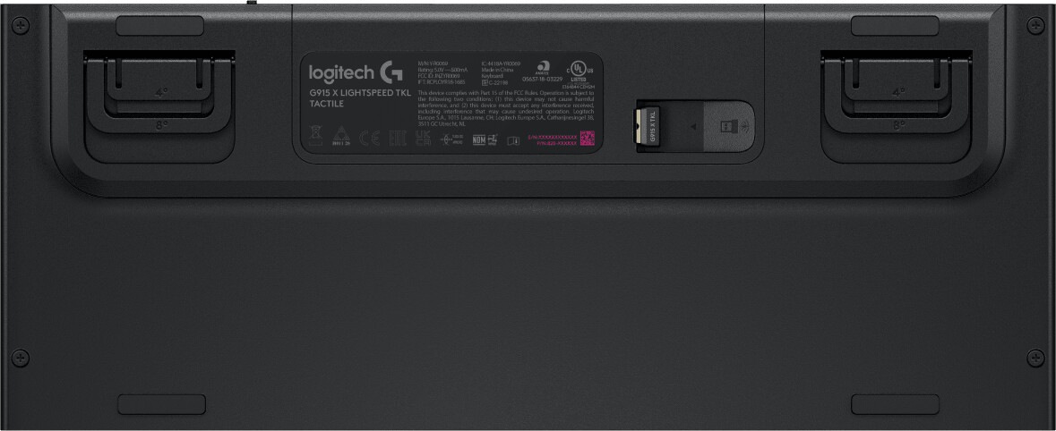 Logitech G Gaming-Tastatur »G915 X LIGHTSPEED TKL Wireless Gaming Keyboard - BLACK - DEU«