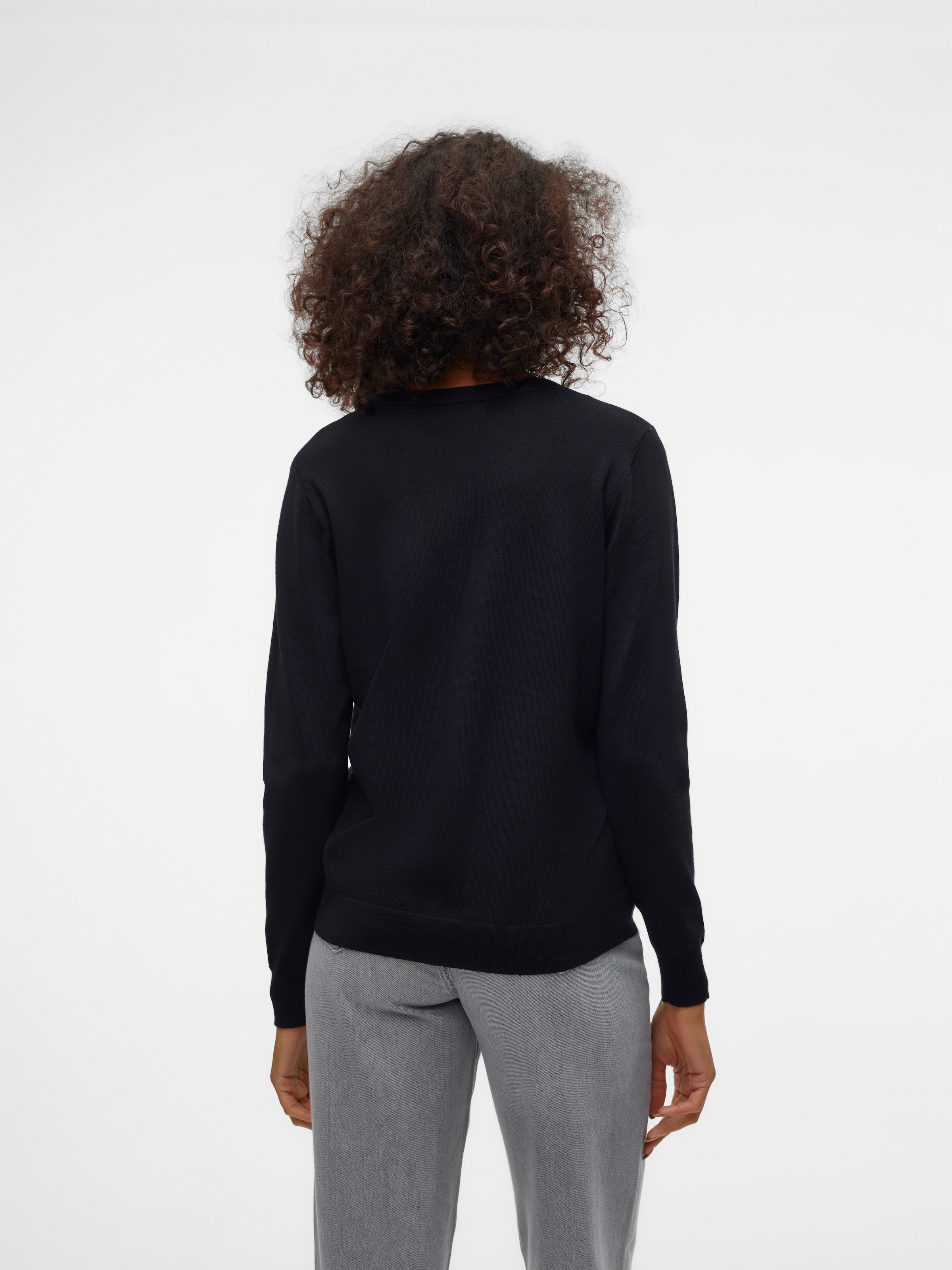 Vero Moda Strickjacke »VMSILJE LS V-NECK CARDIGAN GA NOOS«