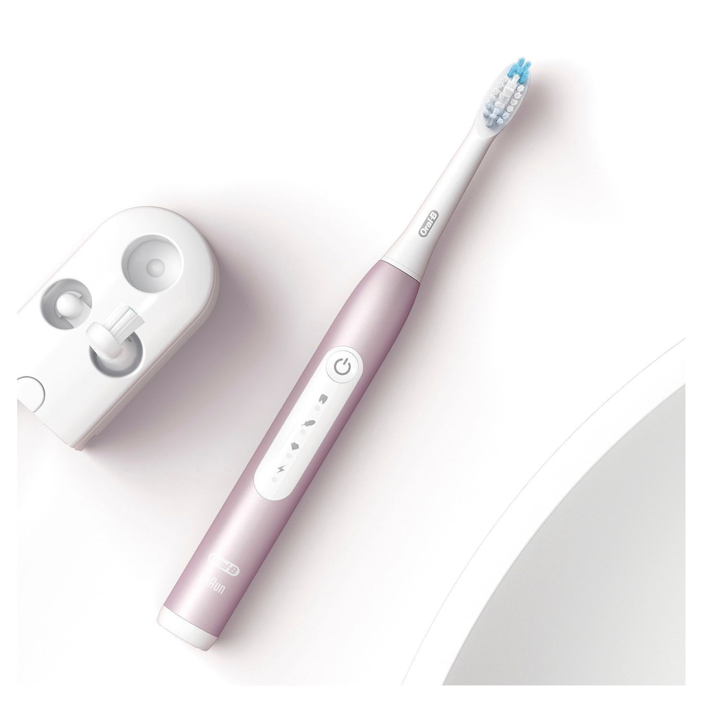 Oral-B Schallzahnbürste »Pulsonic Slim Luxe 4100«, 2 St. Aufsteckbürsten