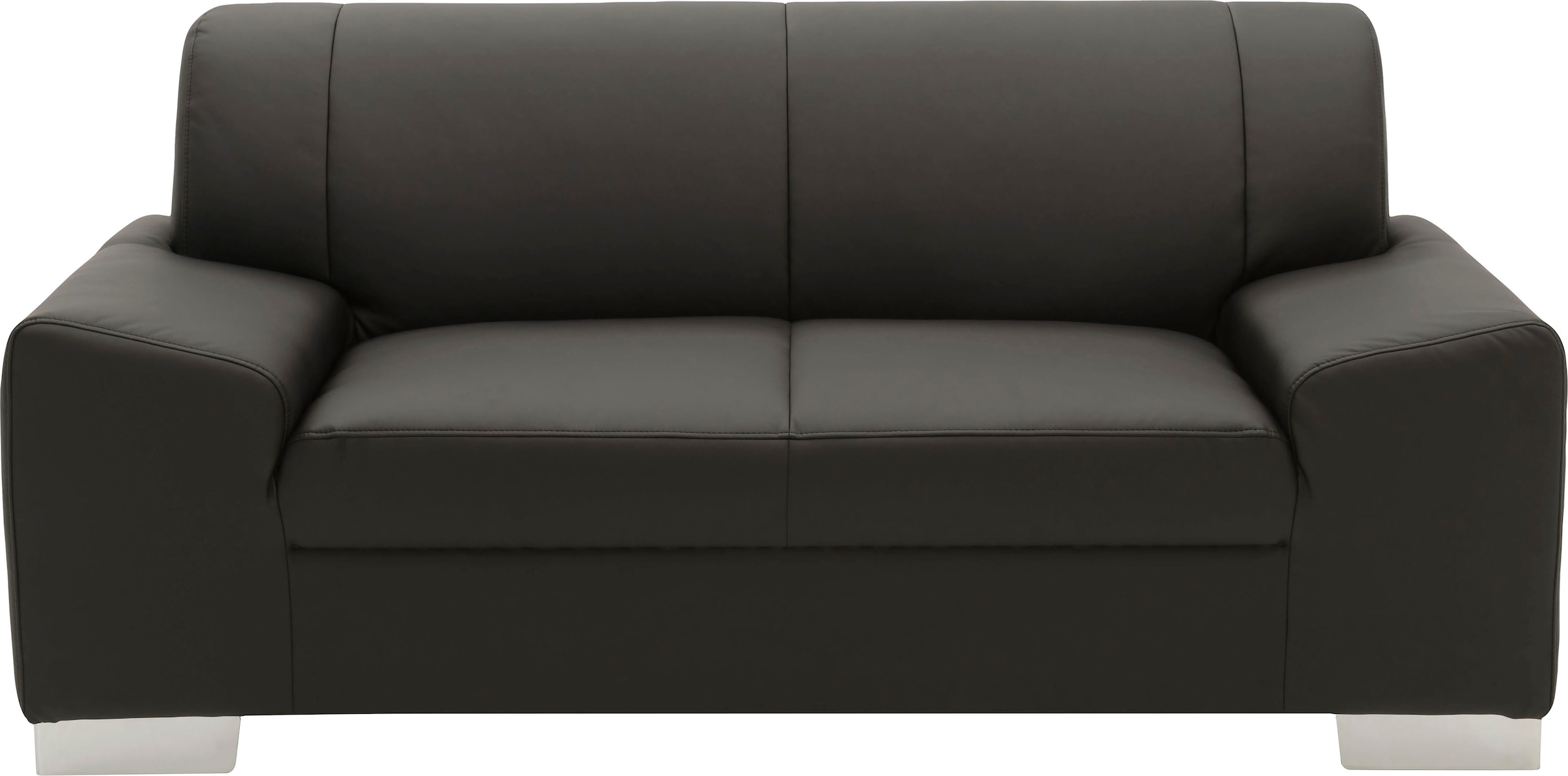 DOMO collection 2-Sitzer »Alisson kubische Formensprache mit abgerundeten Elementen, komfortabel«, fester Sitzkomfort