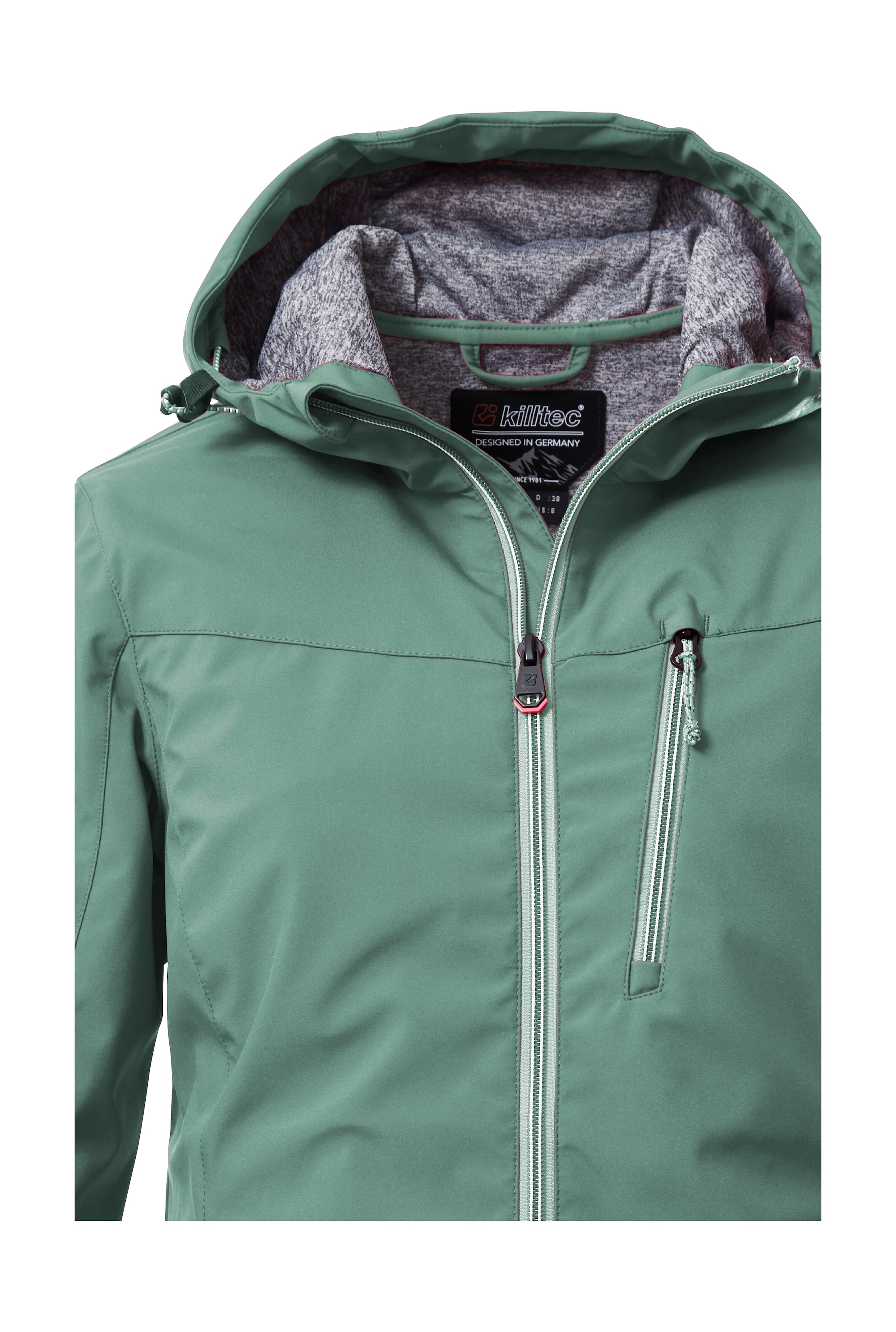Killtec Softshelljacke »KOS 89 WMN SFTSHLL JCKT« Damen Softshelljacke: Wind-und wasserdicht, atmungsaktiv