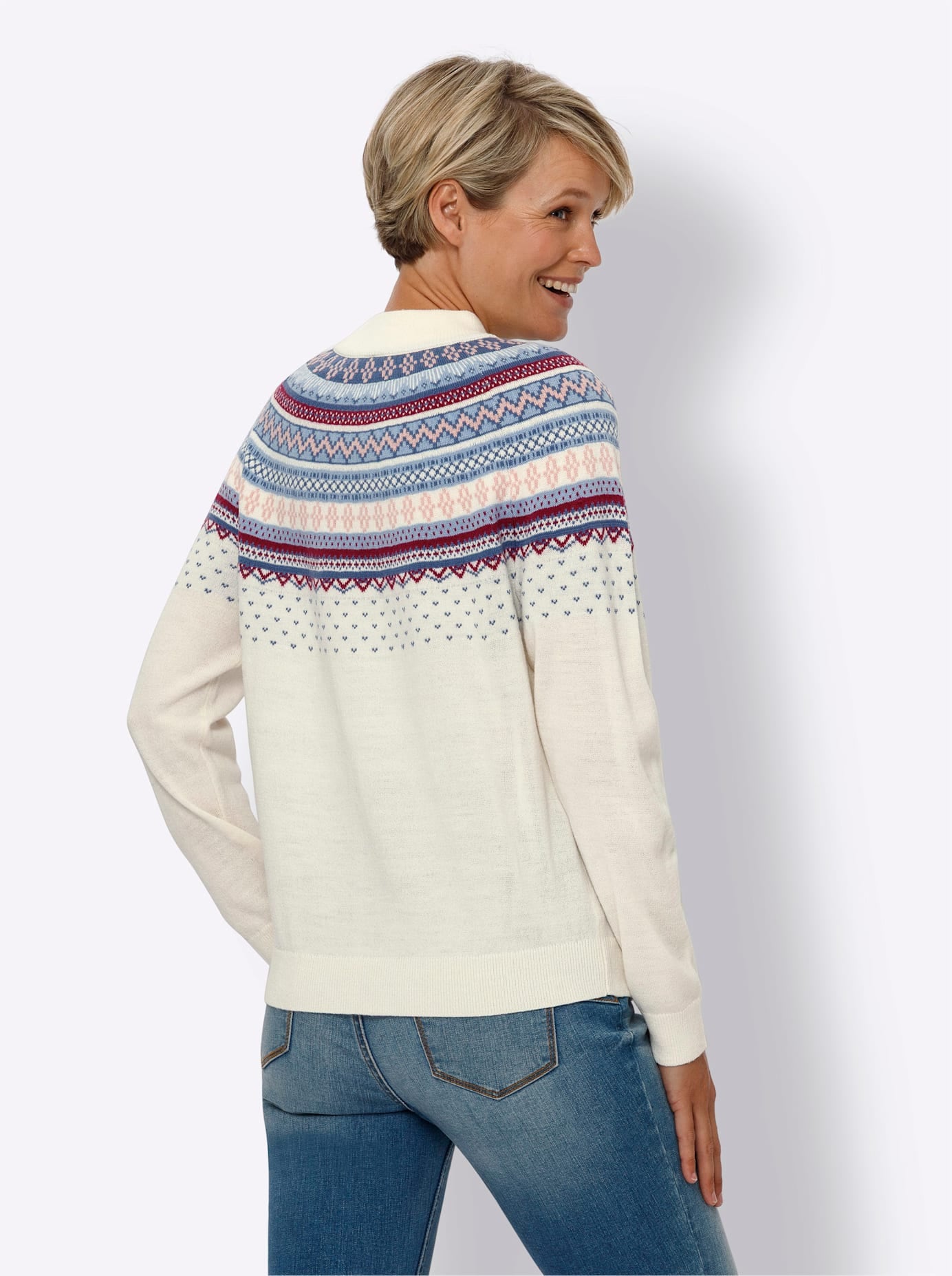 Classic Basics Norwegerpullover »Stehkragen-Pullover«