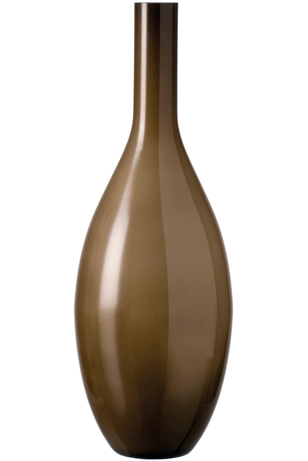 LEONARDO Dekovase »Vase BEAUTY, beige«, (1 St.), Höhe ca. 50 cm, handgefertigt