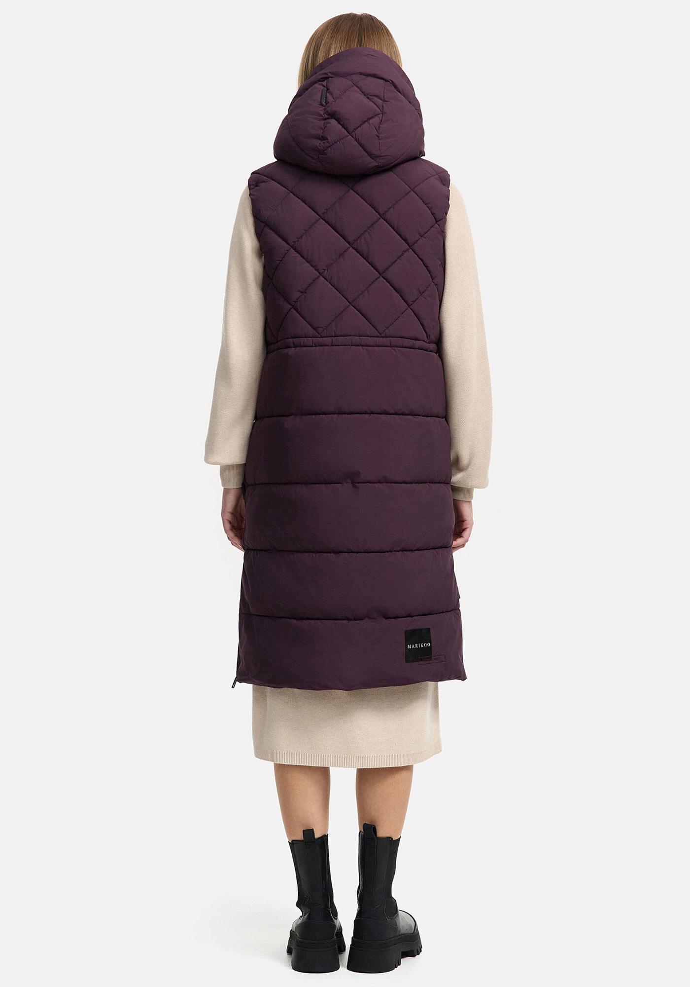 Marikoo Steppweste »Marikoo Narikaa Damen Winterweste N018«