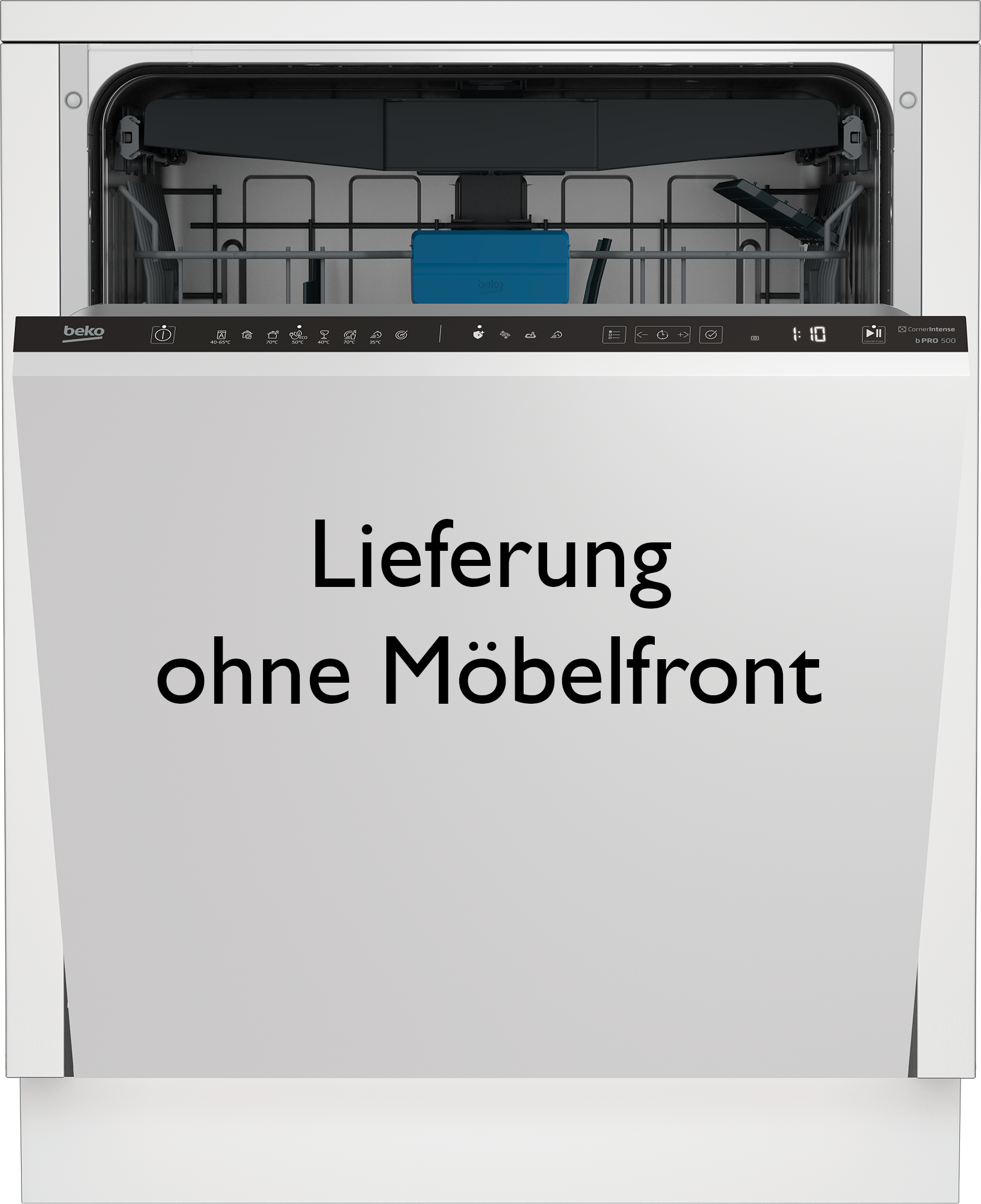 BEKO vollintegrierbarer Geschirrspüler »BDIN38450 7604191677«, 14 Maßgedecke, hocheinbaufähig