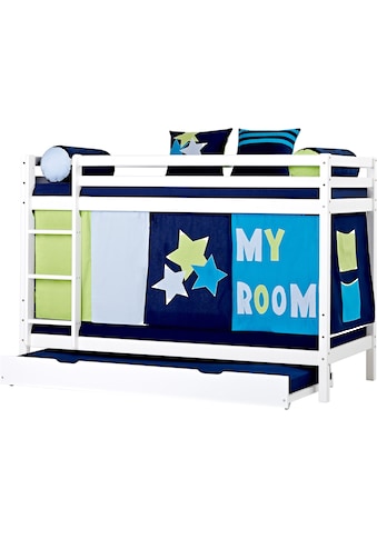 Hoppekids Etagenbett »«My Room»«, mit Matratze & Vorhang, versch. Größen kaufen