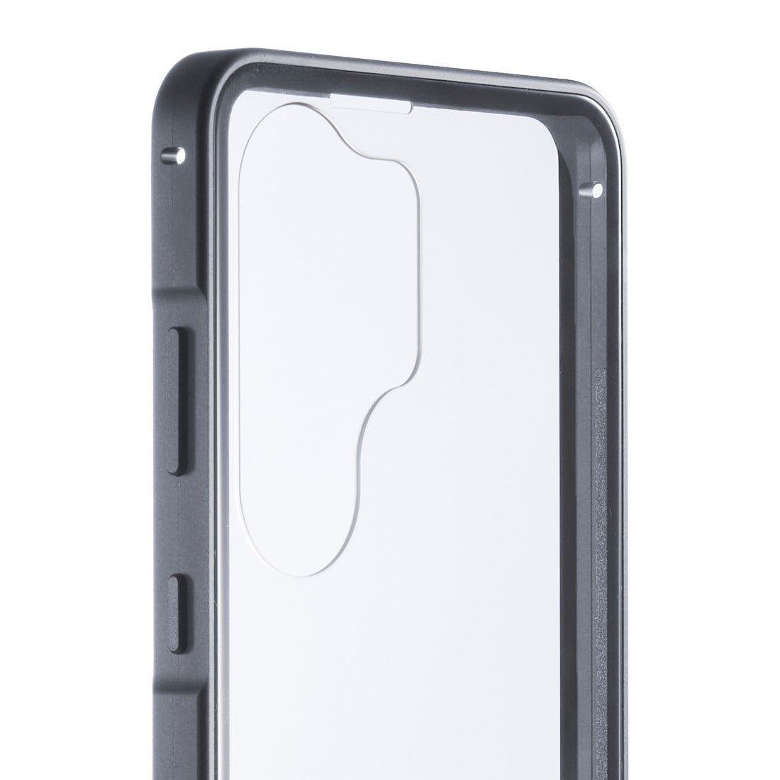 BLACKROCK Smartphone-Hülle »Samsung Galaxy S26 Ultra 360 Grad Schutzcover Glass  Metall« Samsung Galaxy S26 Ultra 360 Grad Schutz, Magnetverschluss, ultradünn, Wireless Charging
