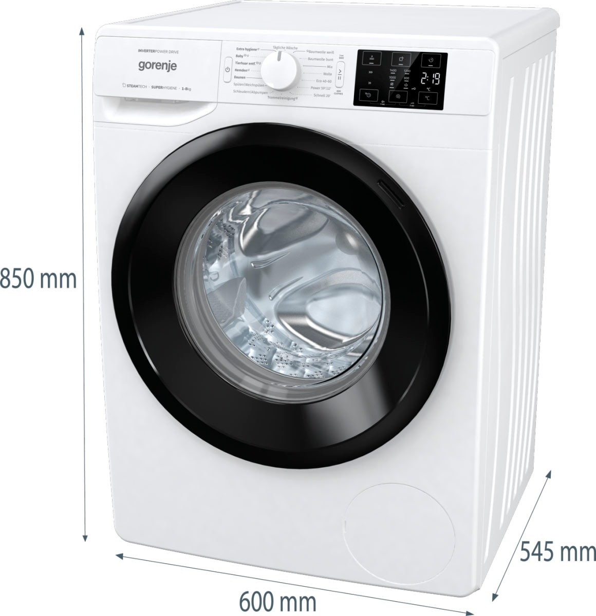 GORENJE Waschmaschine »Wave NEI84APS«, 8 kg, 1400 U/min