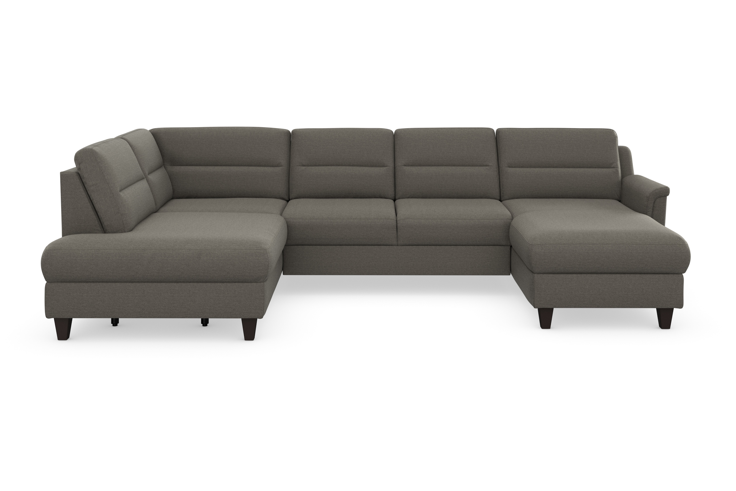 sit&more Wohnlandschaft »Farö U-Form« inklusive Federkern, wahlweise mit Bettfunktion und Bettkasten