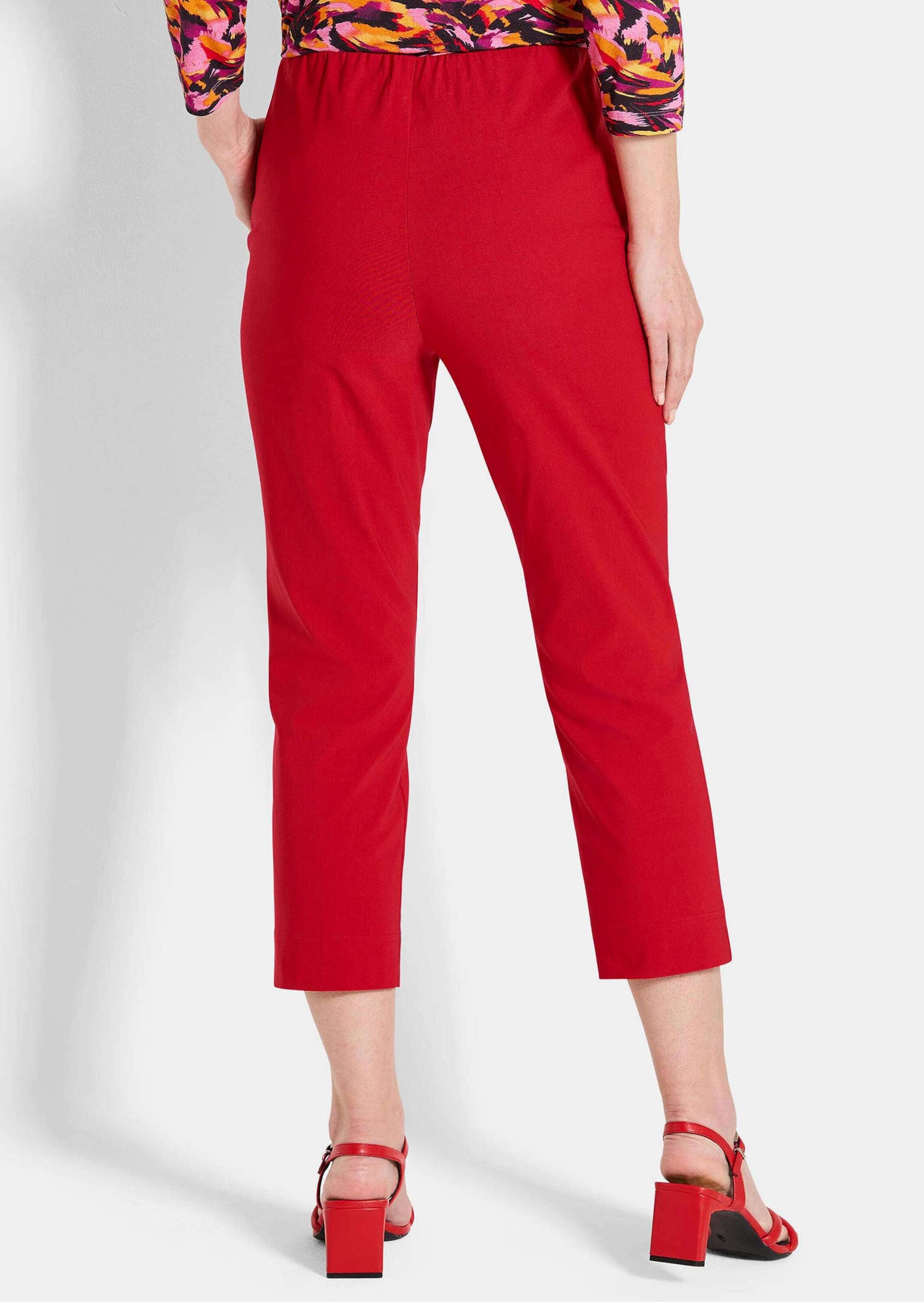 GOLDNER Schlupfhose »Bengalinhose LOUISA mit Biesen«