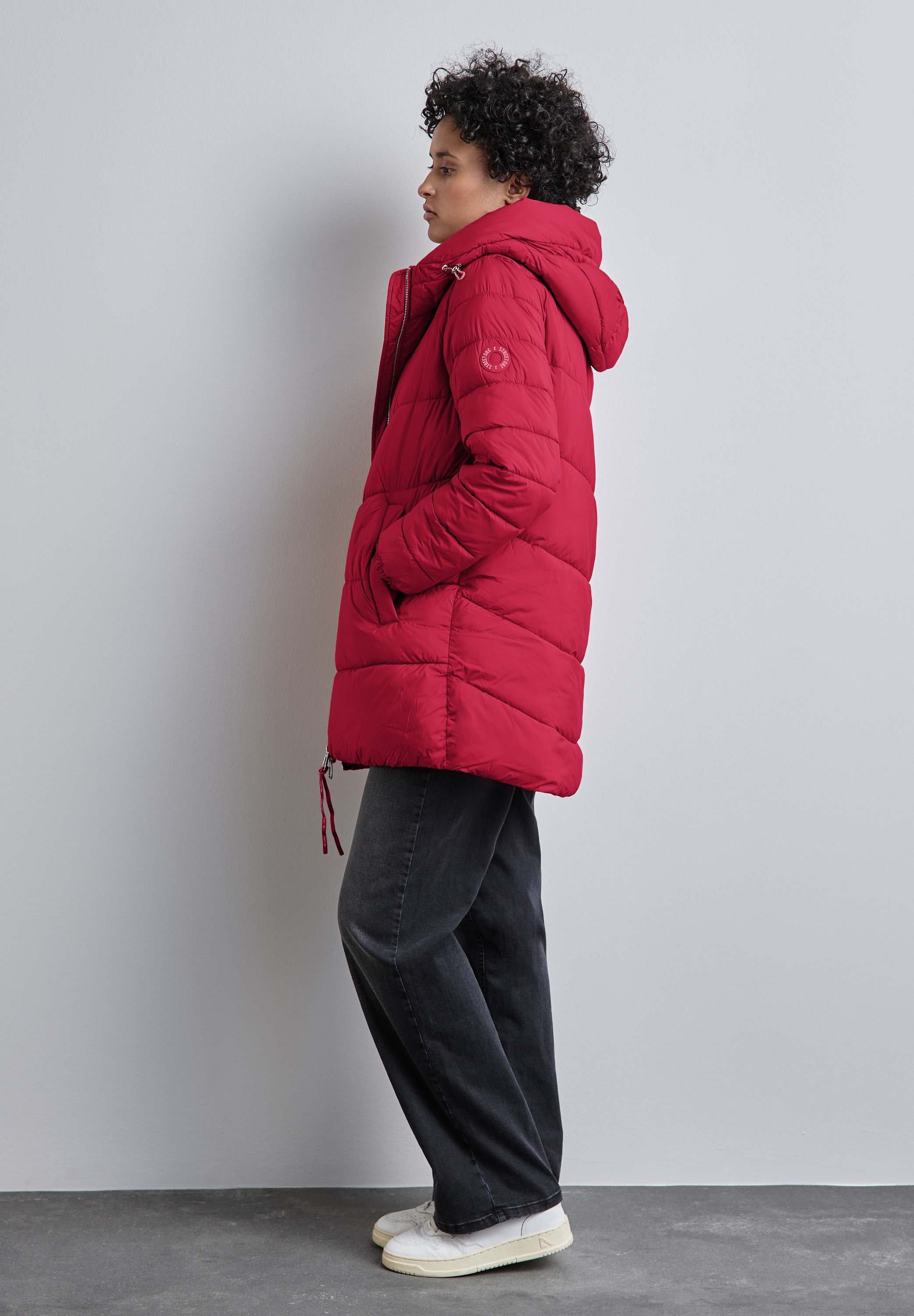 STREET ONE Steppjacke, mit Kapuze, mit Kapuze