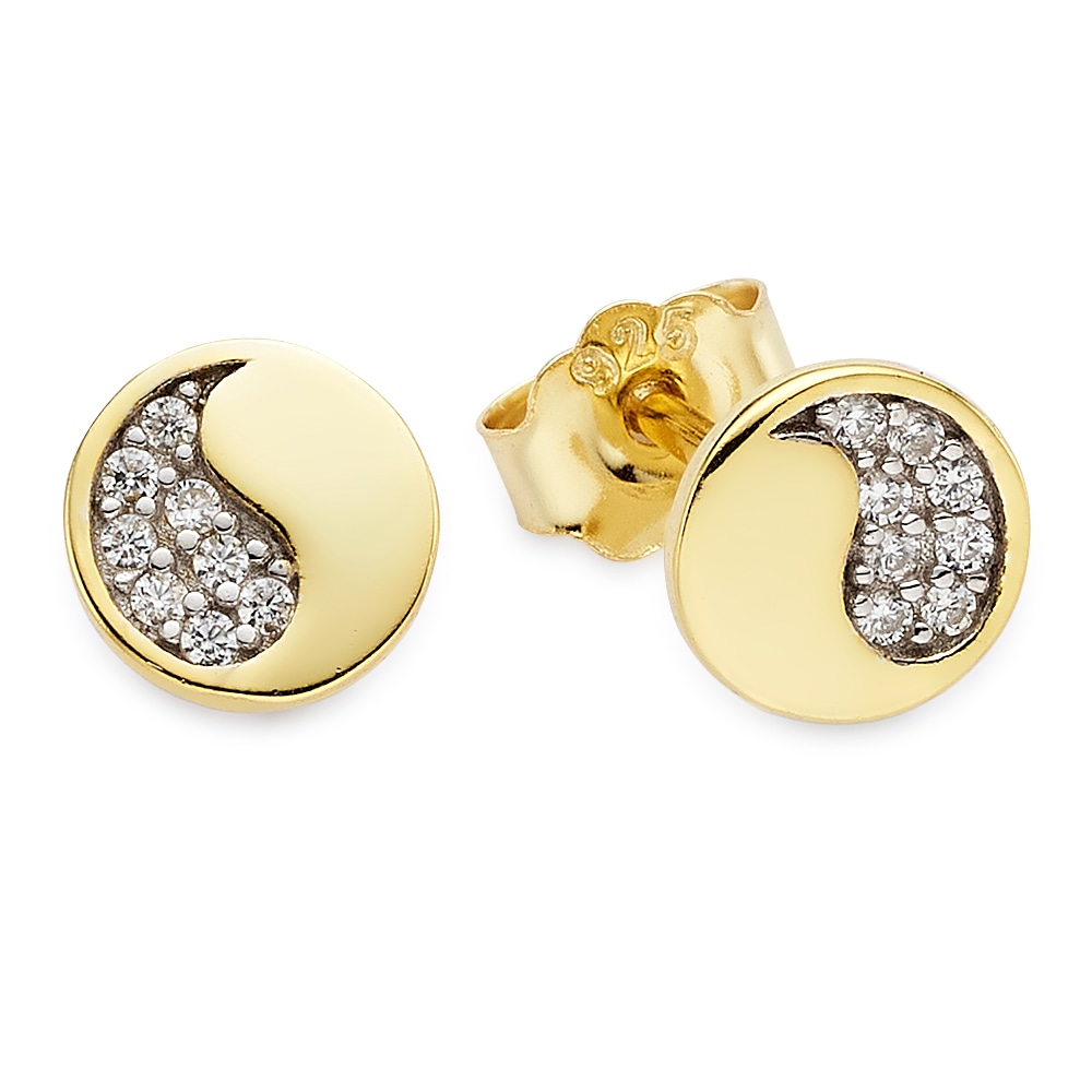 Aniston JEWELRY & WATCHES Paar Ohrstecker »Schmuck Geschenk Silberohrringe« mit Zirkonia (synth.)