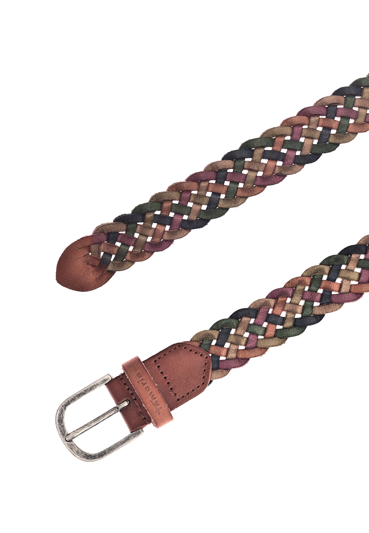 Tamaris Flechtgürtel »"Chaya Silver"« individuell verstellbar