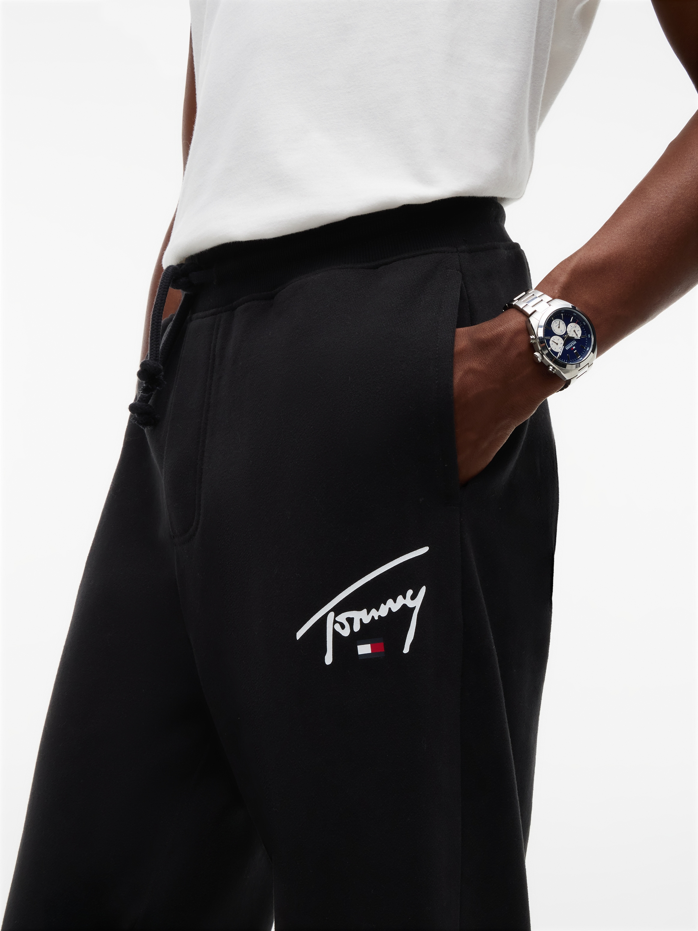 Tommy Jeans »REGULAR SIGNATURE SWEATPANT«  Regular fit mit elastischem Bund