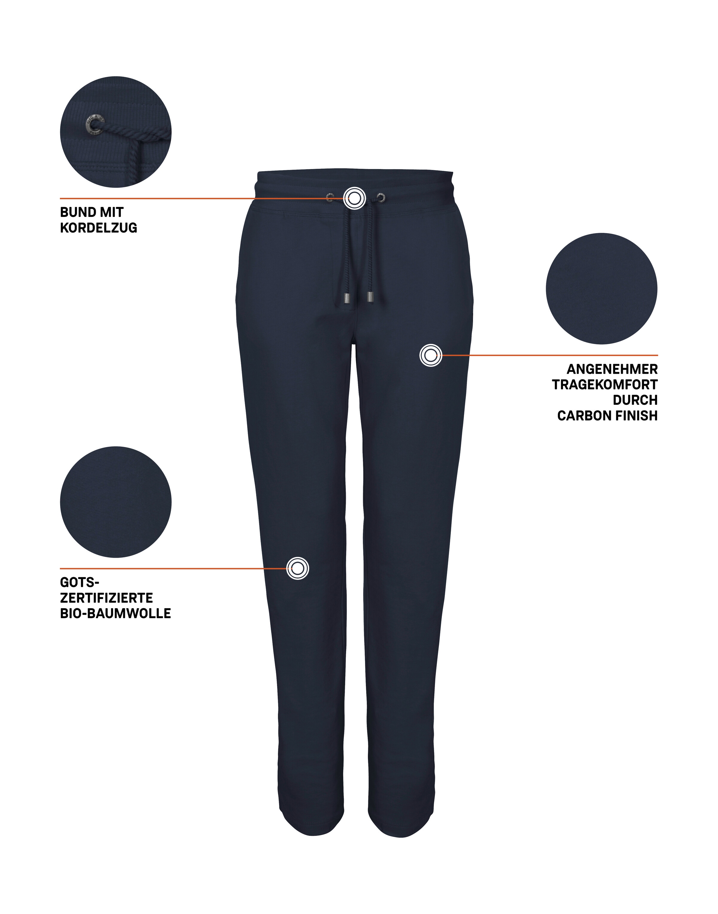 G.I.G.A. DX by killtec Jogginghose »GS 96 WMN PNTS GOTS«  Lässige Sweathose aus GOTS Bio-Baumwolle mit hohem Tragekomfort