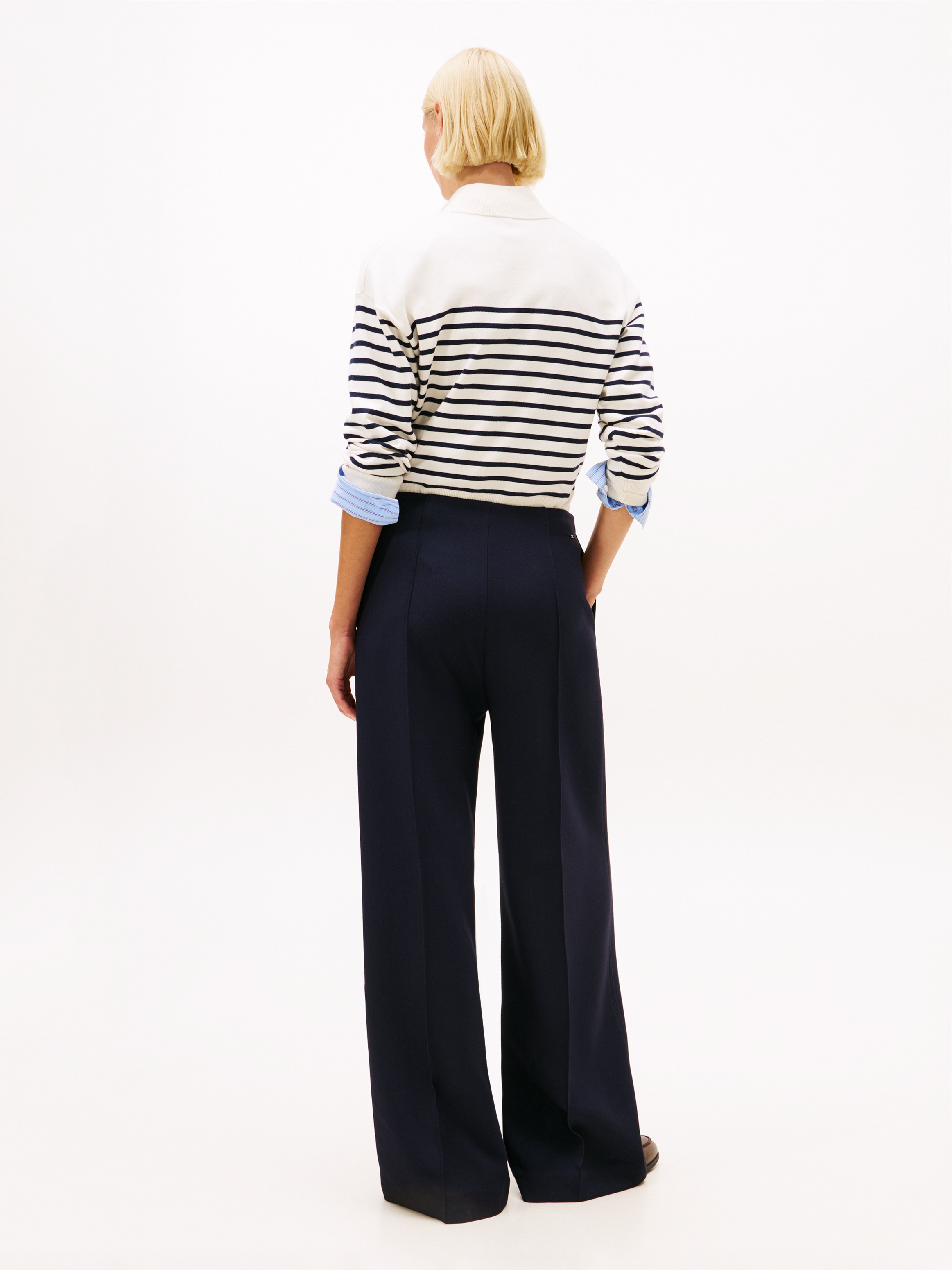 Tommy Hilfiger Anzughose »PUNTO WIDE LEG PANT«