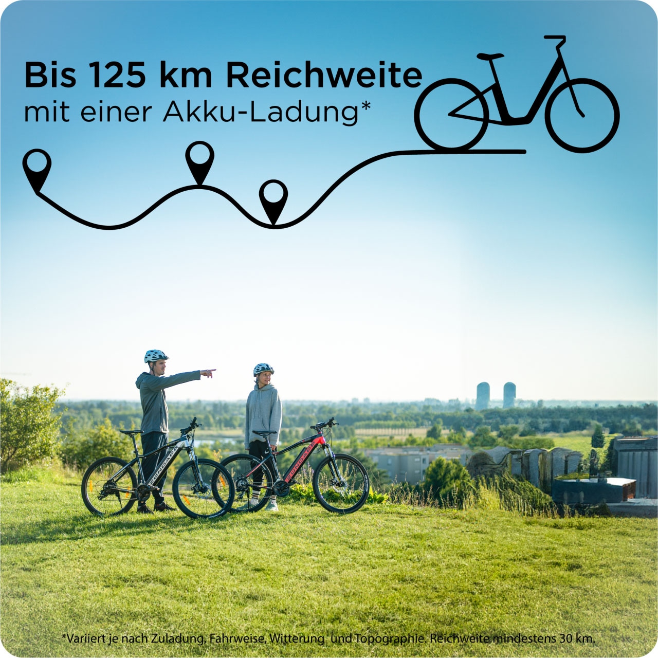 Zündapp E-Bike »Z801«, 21 Gang, Shimano, Tourney RD-TY300, Heckmotor 250 W, Pedelec, Elektrofahrrad für Damen u. Herren, MTB