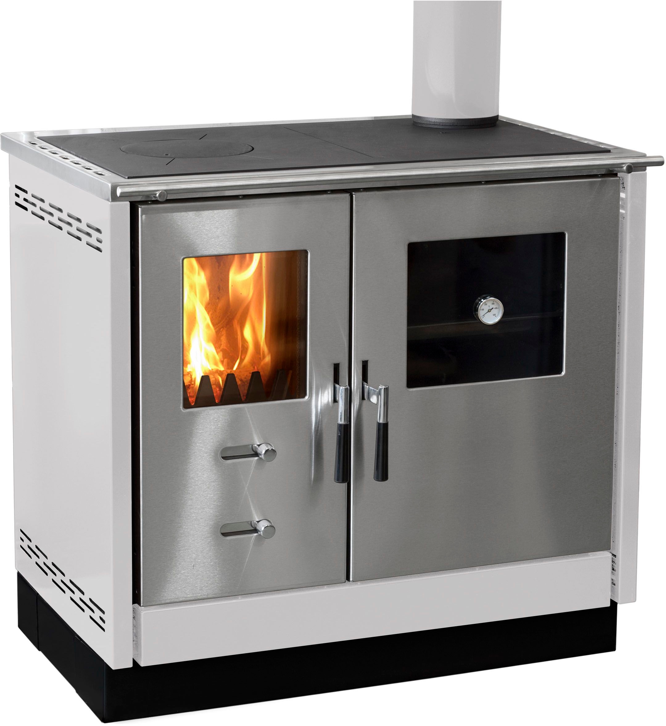Firefix Küchenherd 'Maas' weiß 8,3 kW