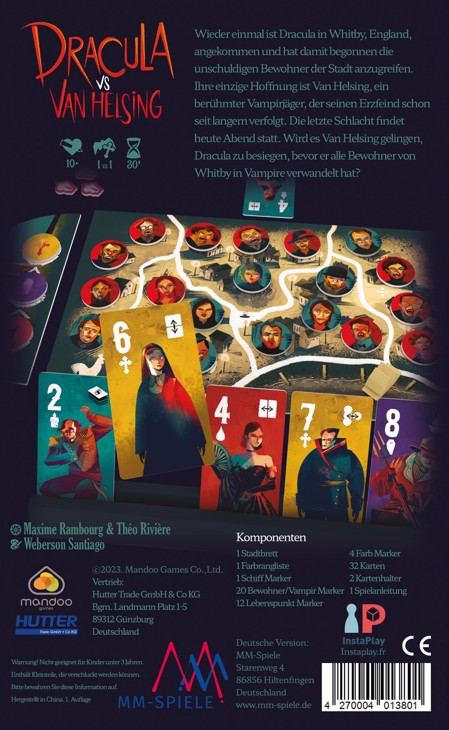 MM - SPIELE Spiel »Dracula vs. Van Helsing«, Made in Europe