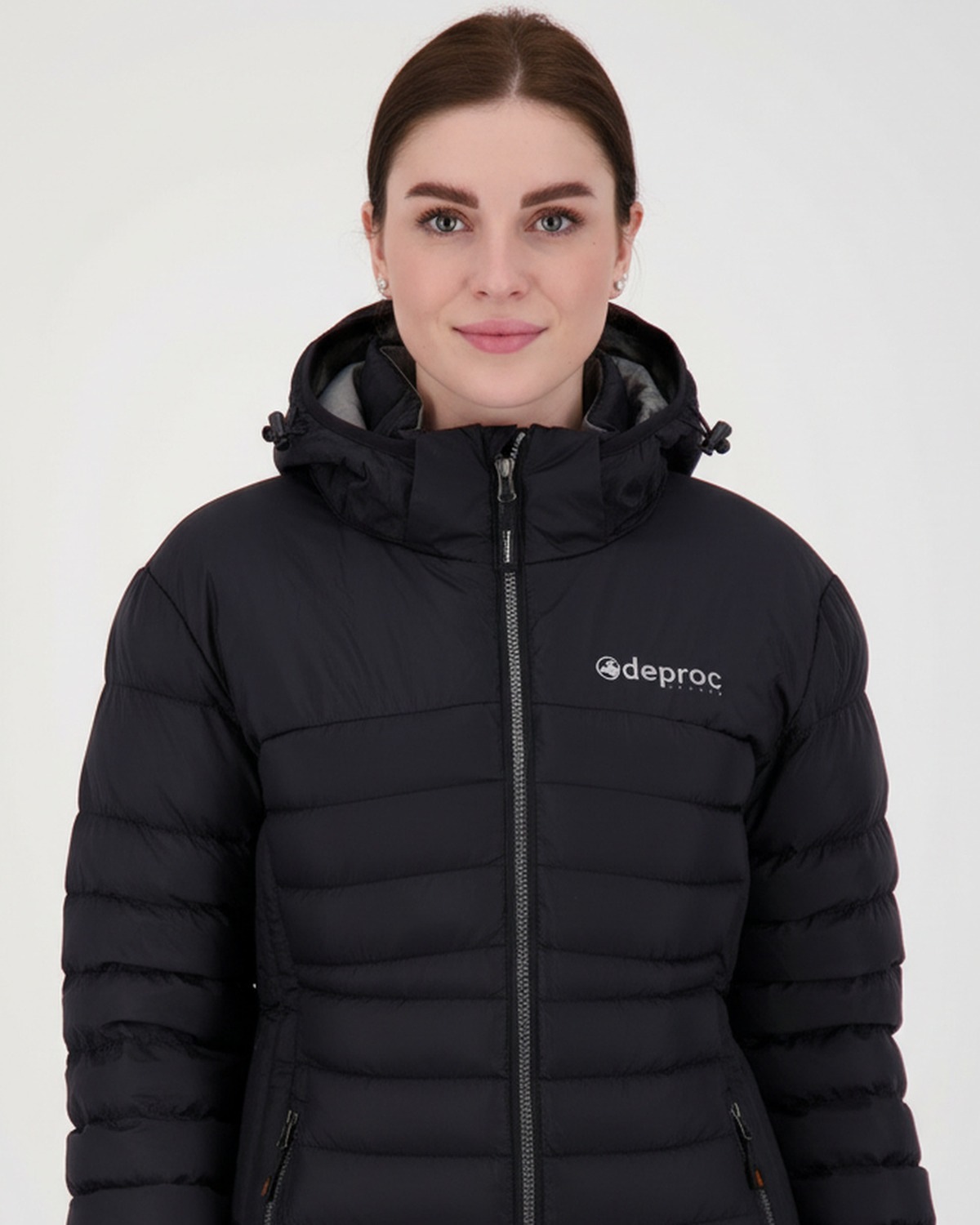 DEPROC Active Steppjacke »BANFF WOMEN« mit Kapuze auch in Großen Größen erhältlich