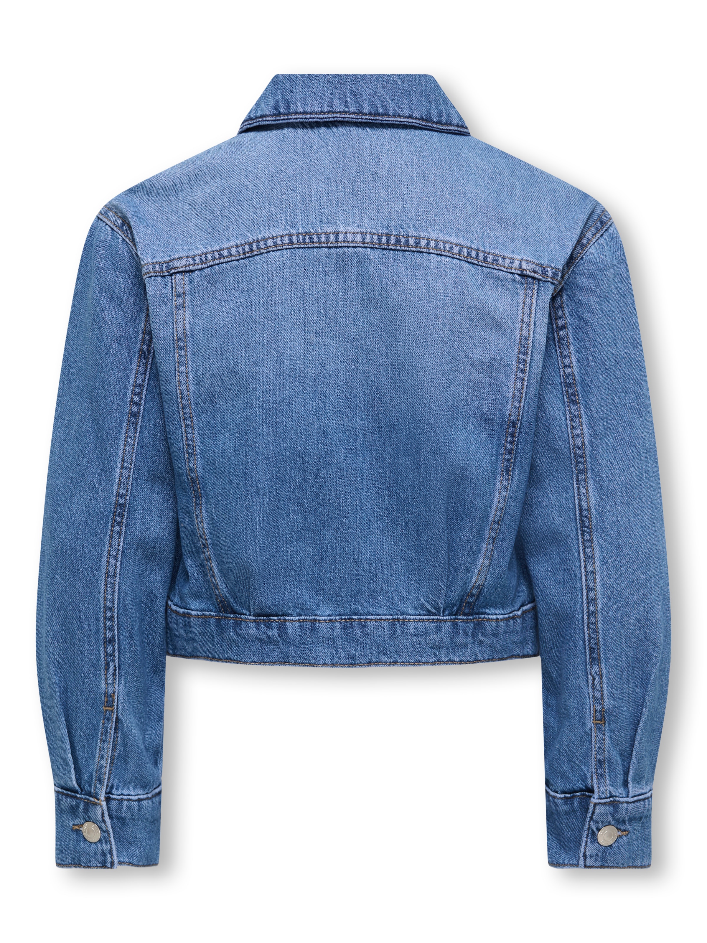 KIDS ONLY Jeansjacke »KOGLUMI LS JACKET DNM PIM NOOS«, kurz, in klassischer Form